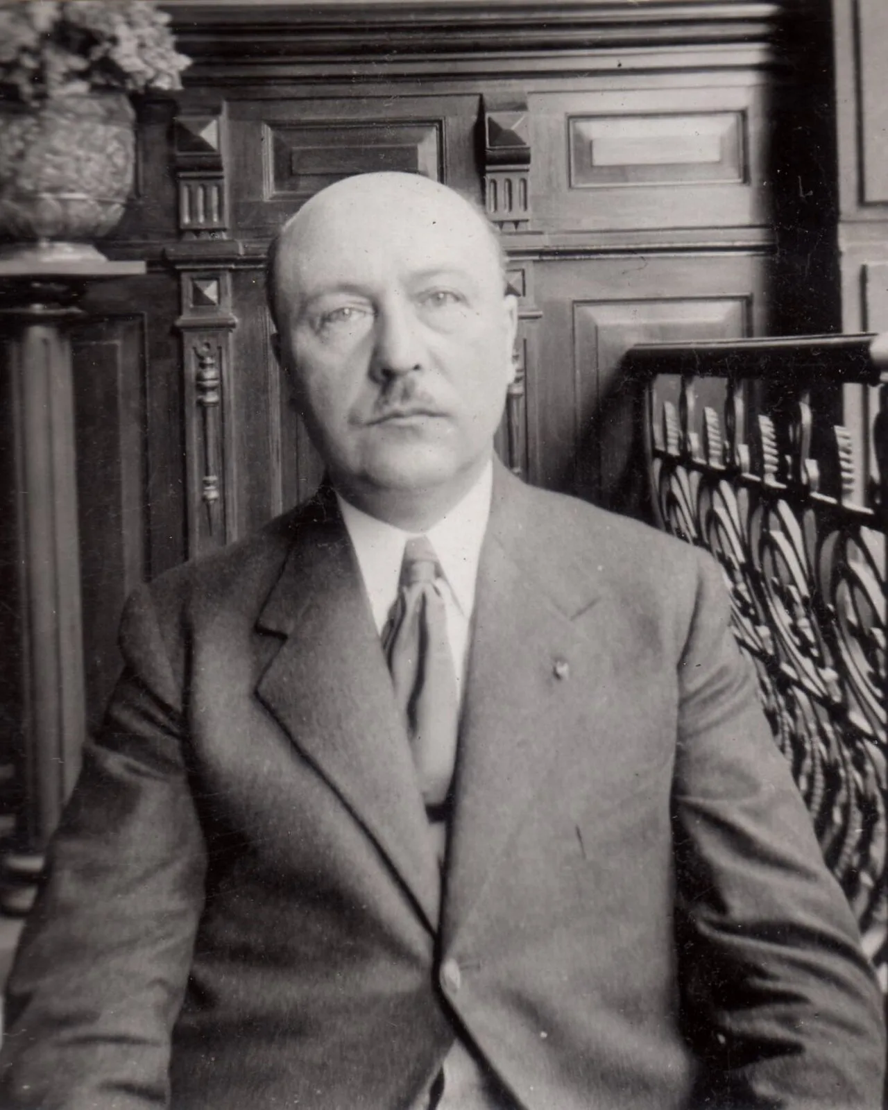 Portrait of Ernest Vander Linden (1886–1974) – memorial page