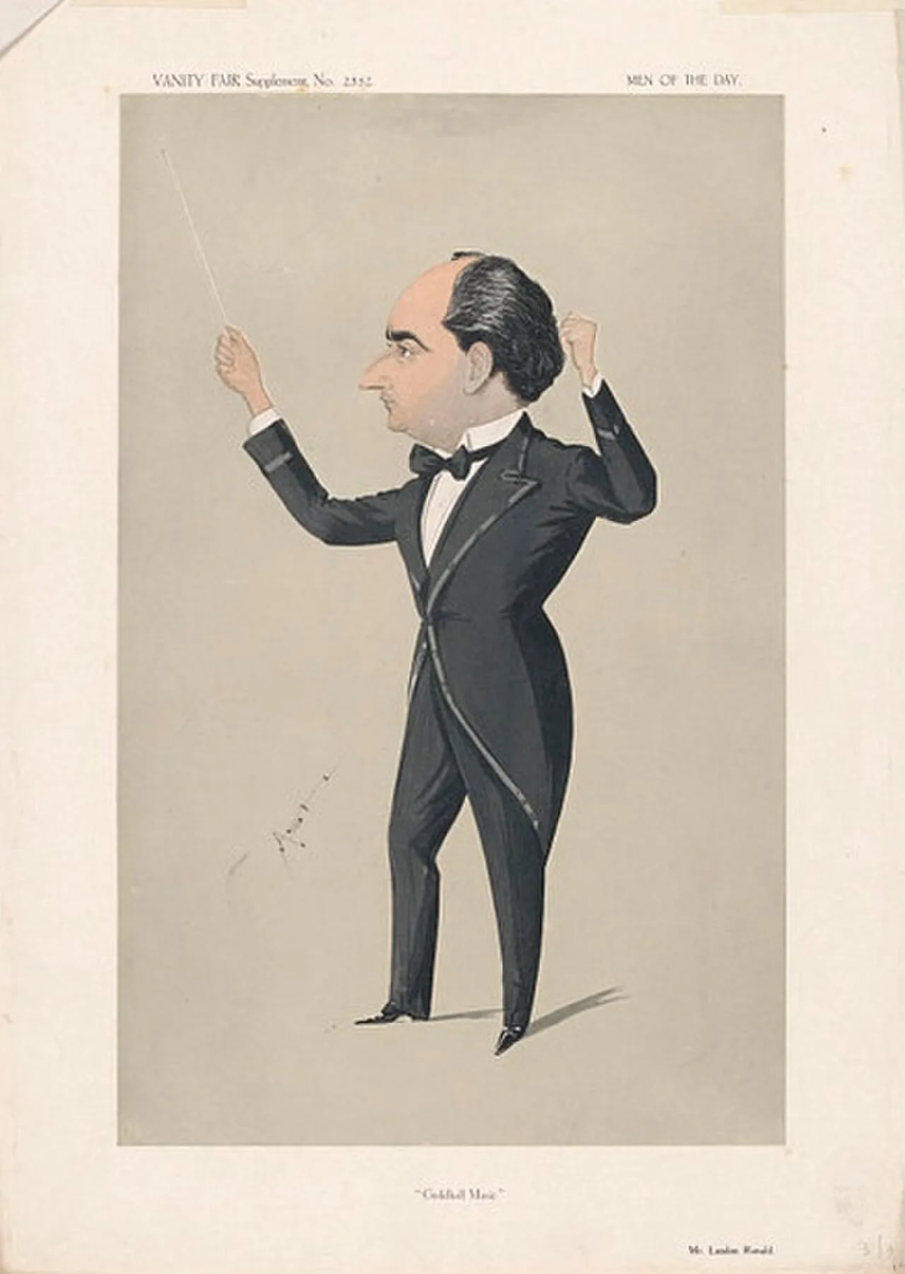 Portrait of Landon Ronald (1873–1938) – memorial page