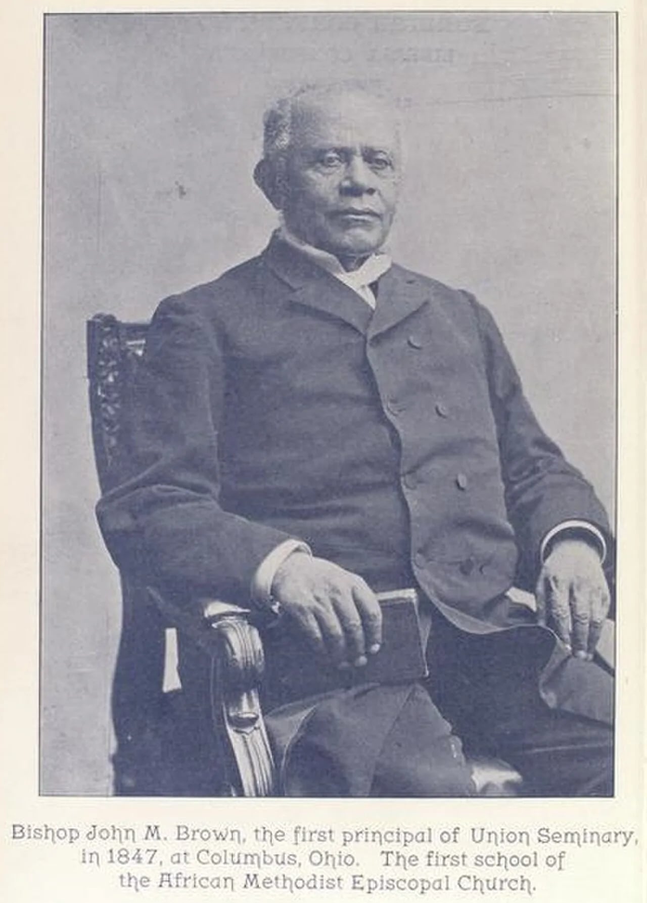 Portrait of John M. Brown (1817–1893) – memorial page