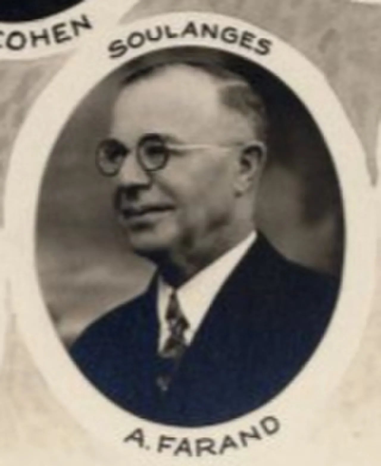 Porträt von Avila Farand (1870–1941) – Gedenkseite