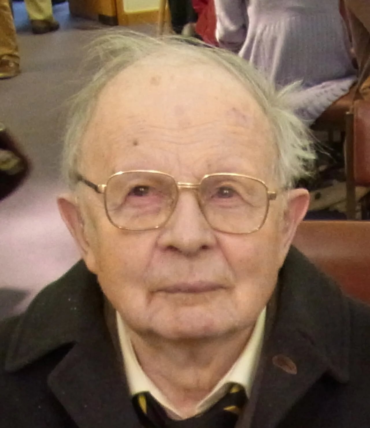 Portrait of Fred Catherwood (1925–2014) – memorial page