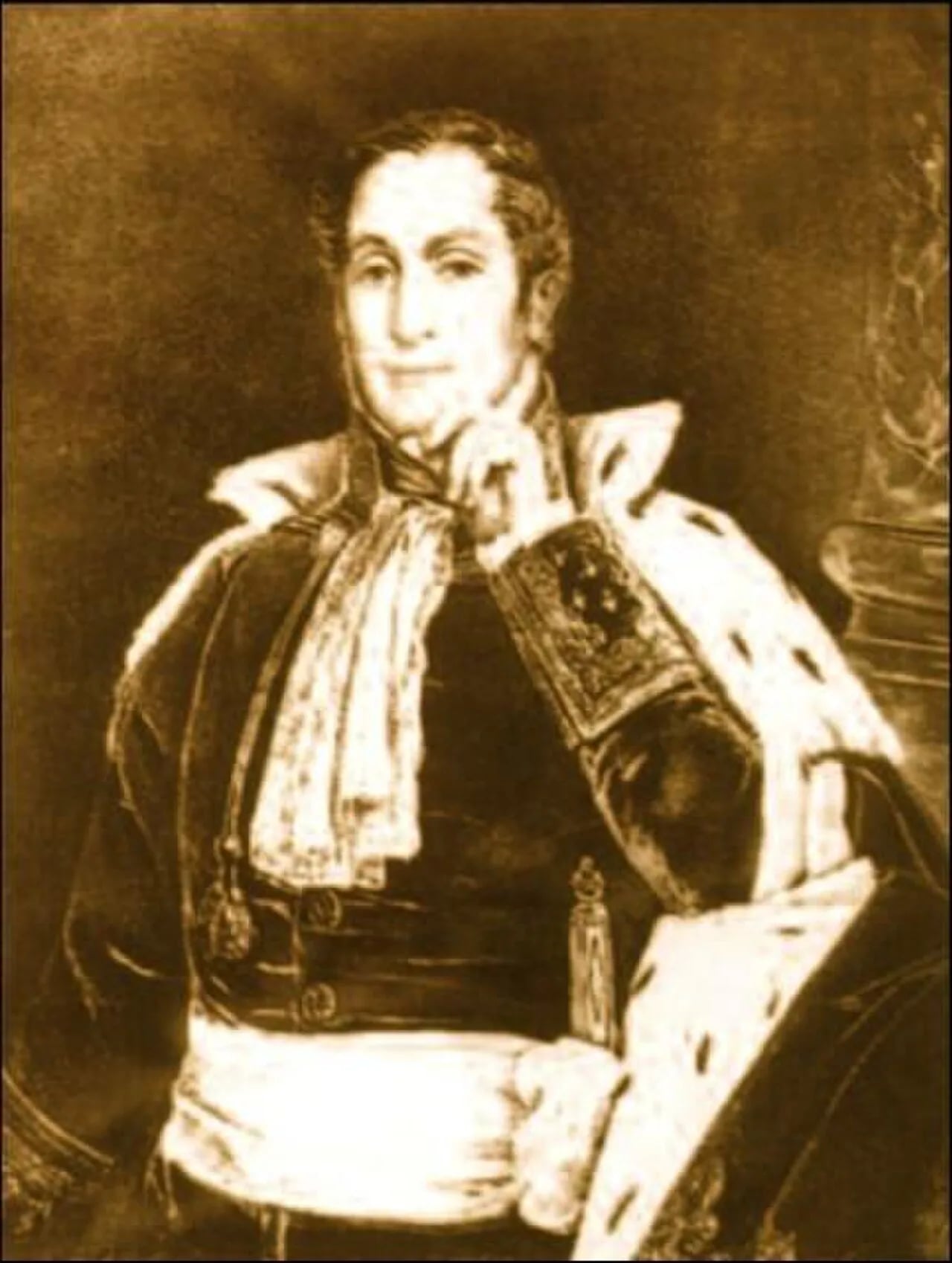 Portrait of Aymar de Dampierre (1787–1845) – memorial page