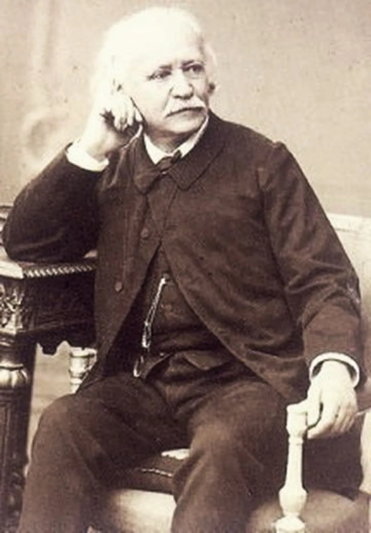 Portrait of Paul Meurice (1818–1905) – memorial page