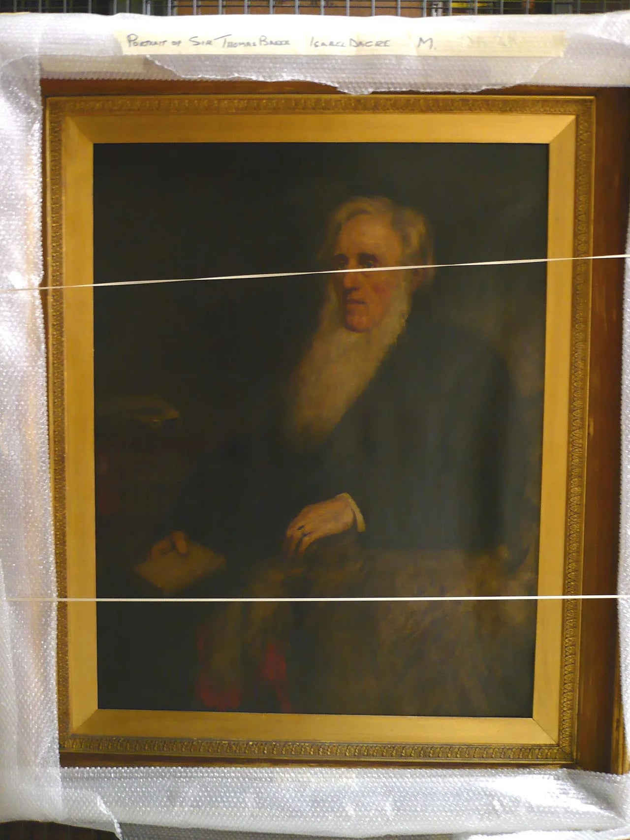 Portrait of Thomas Baker (1810–1886) – memorial page