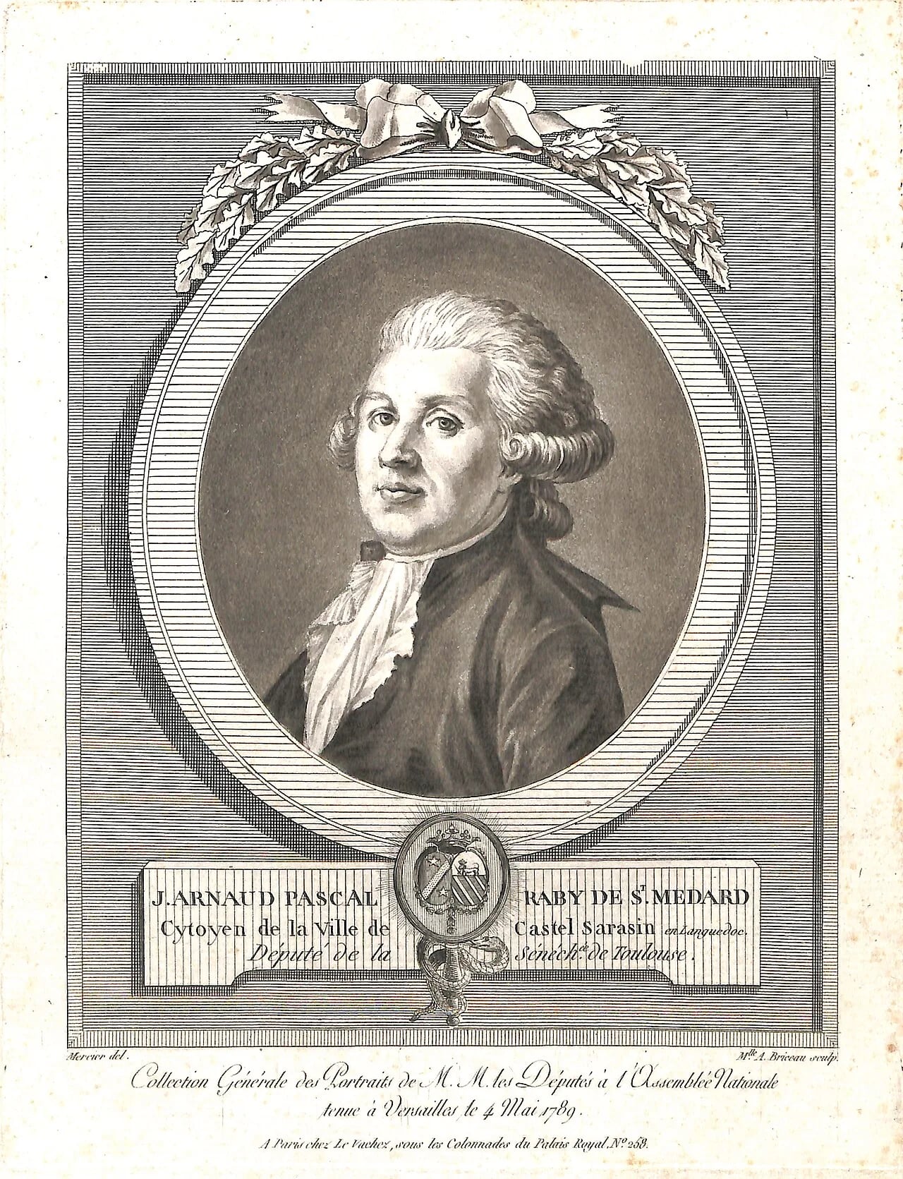 Portrait of Jean Arnaud Raby de Saint-Médard (1758–1833) – memorial page