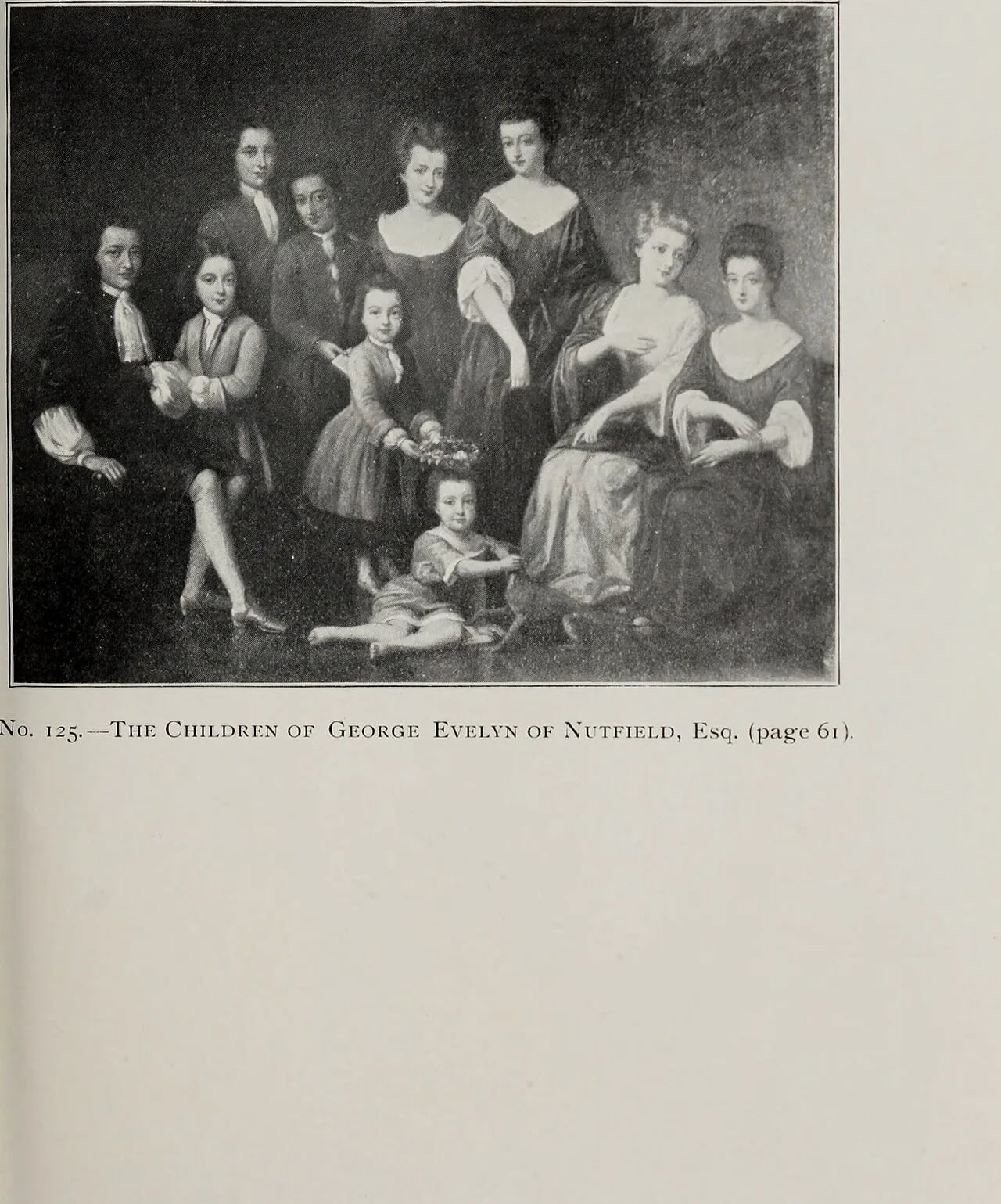 Porträt von George Evelyn (1678–1724) – Gedenkseite