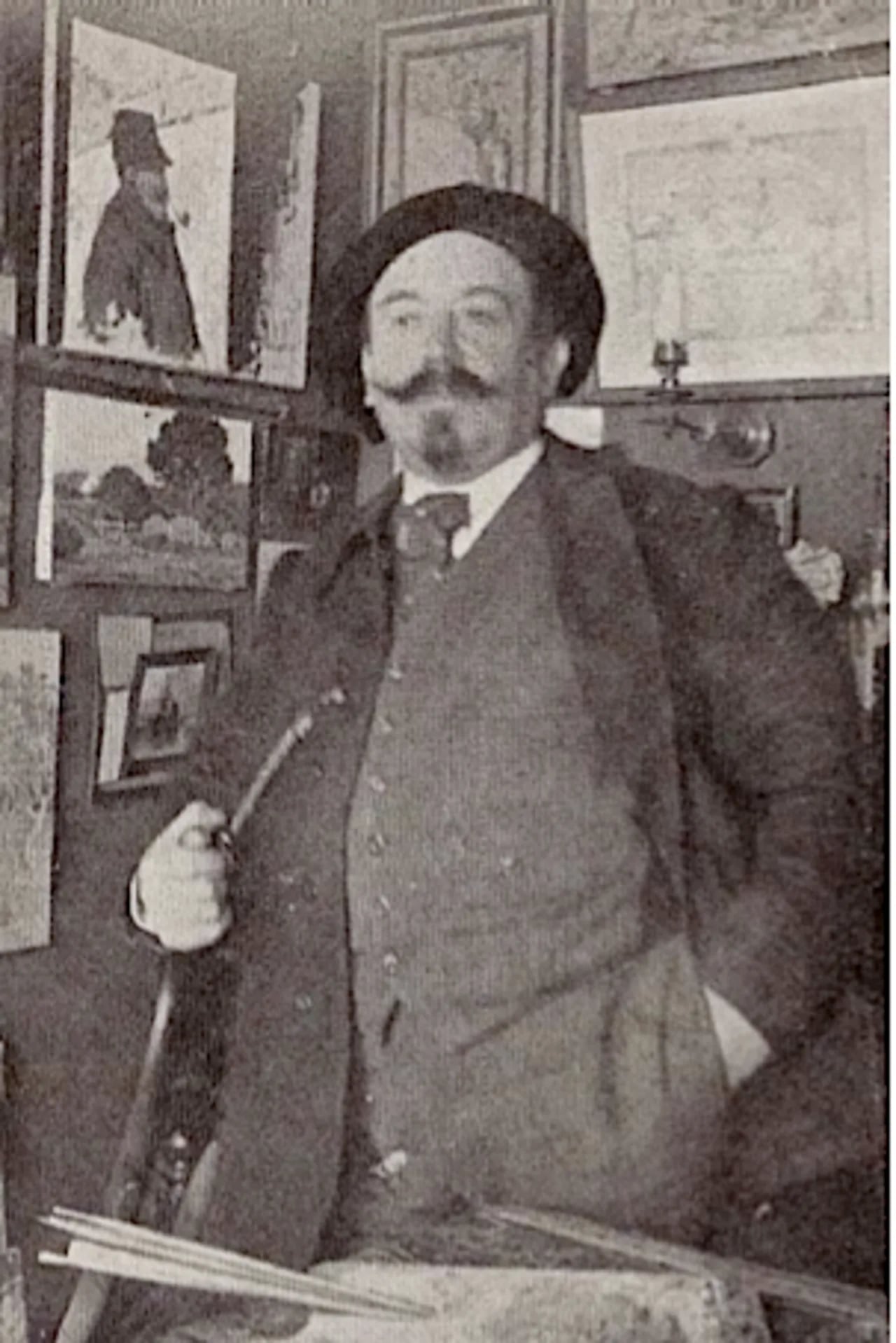 Porträt von Fernand Salkin (1862–1937) – Gedenkseite