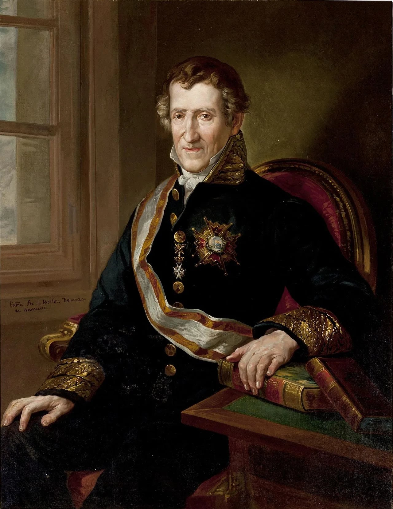 Portrait of Martín Fernández de Navarrete (1765–1844) – memorial page