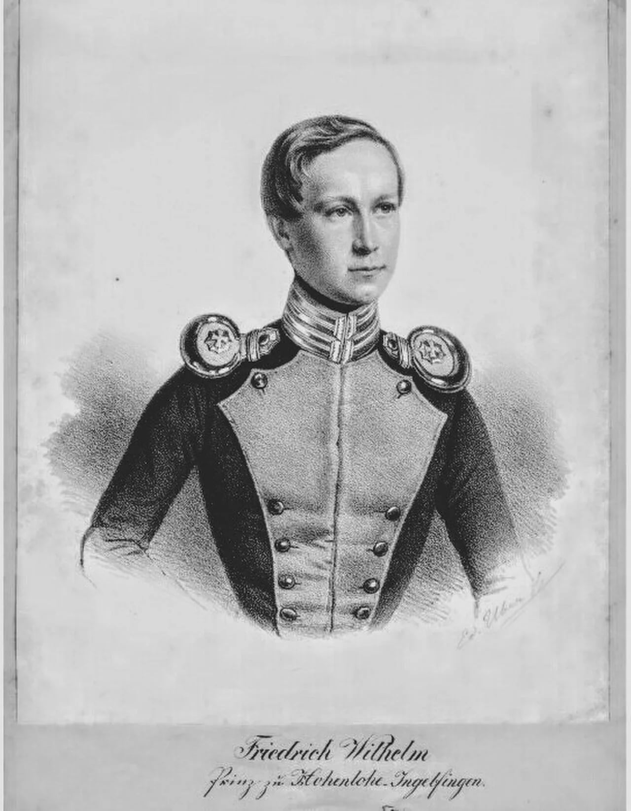 Portrait of Friedrich Wilhelm zu Hohenlohe-Ingelfingen (1826–1895) – memorial page