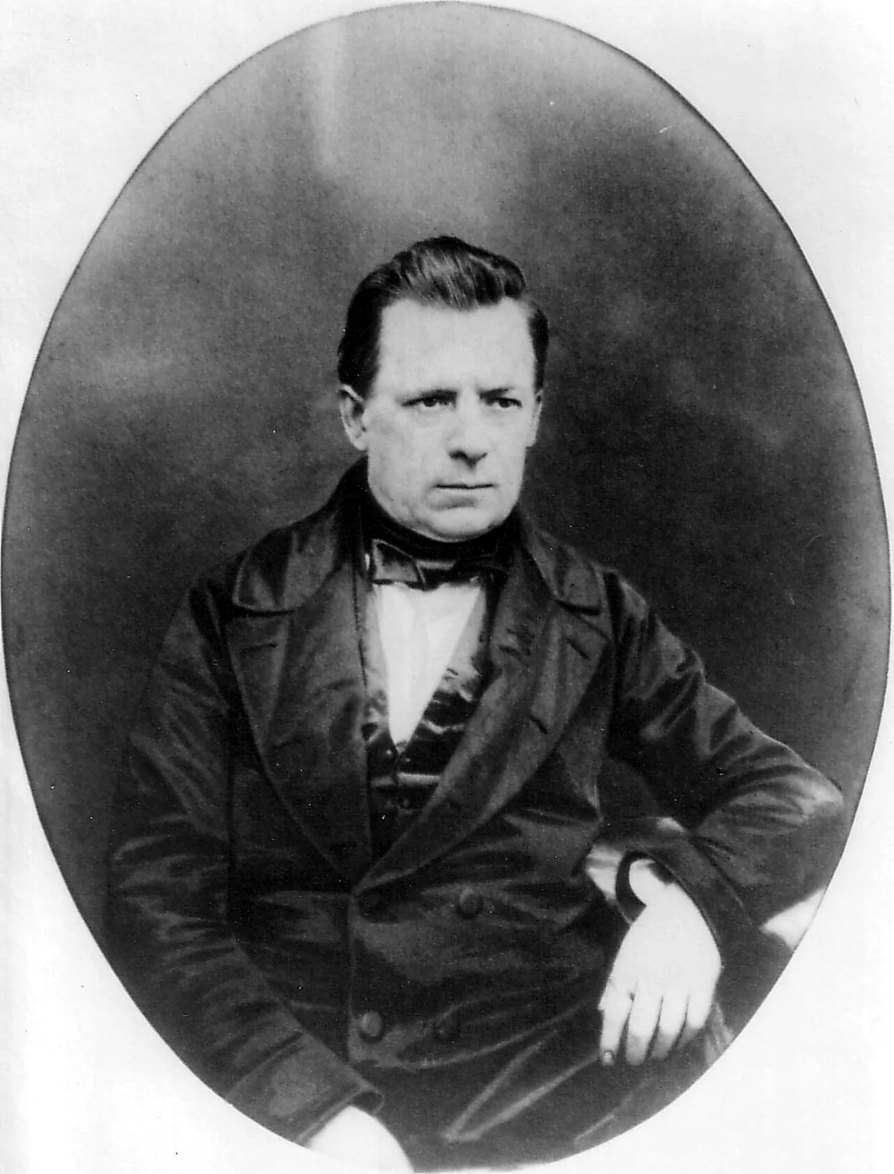Porträt von Friedrich Bernhard Vermehren (1802–1871) – Gedenkseite
