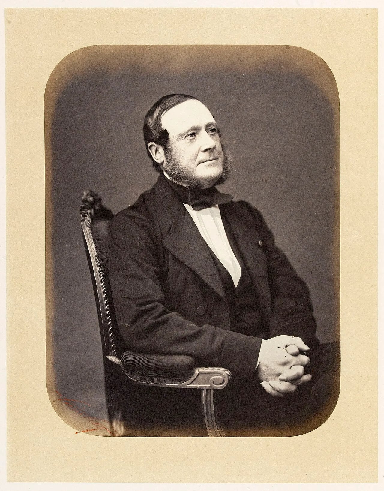 Porträt von Louis-Joseph Maës (1815–1898) – Gedenkseite