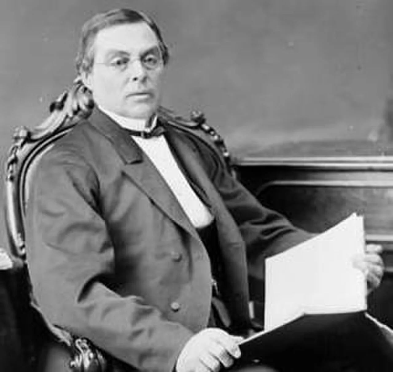 Porträt von Barthélemy Pouliot (1811–1890) – Gedenkseite