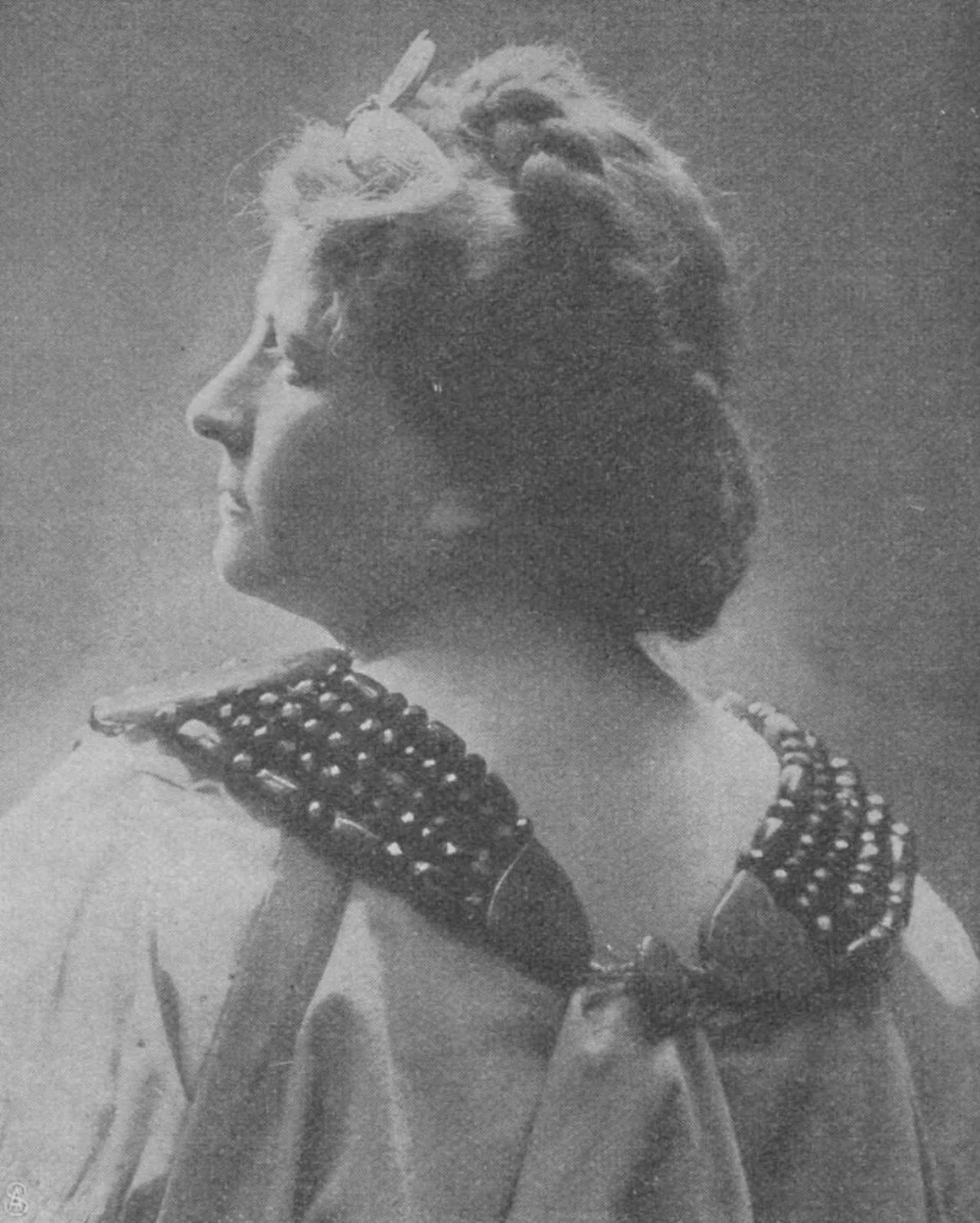 Porträt von Luise Reuss-Belce (1862–1945) – Gedenkseite