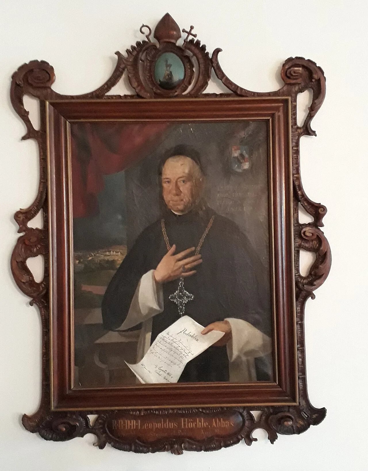 Porträt von Leopold Höchle (1791–1864) – Gedenkseite
