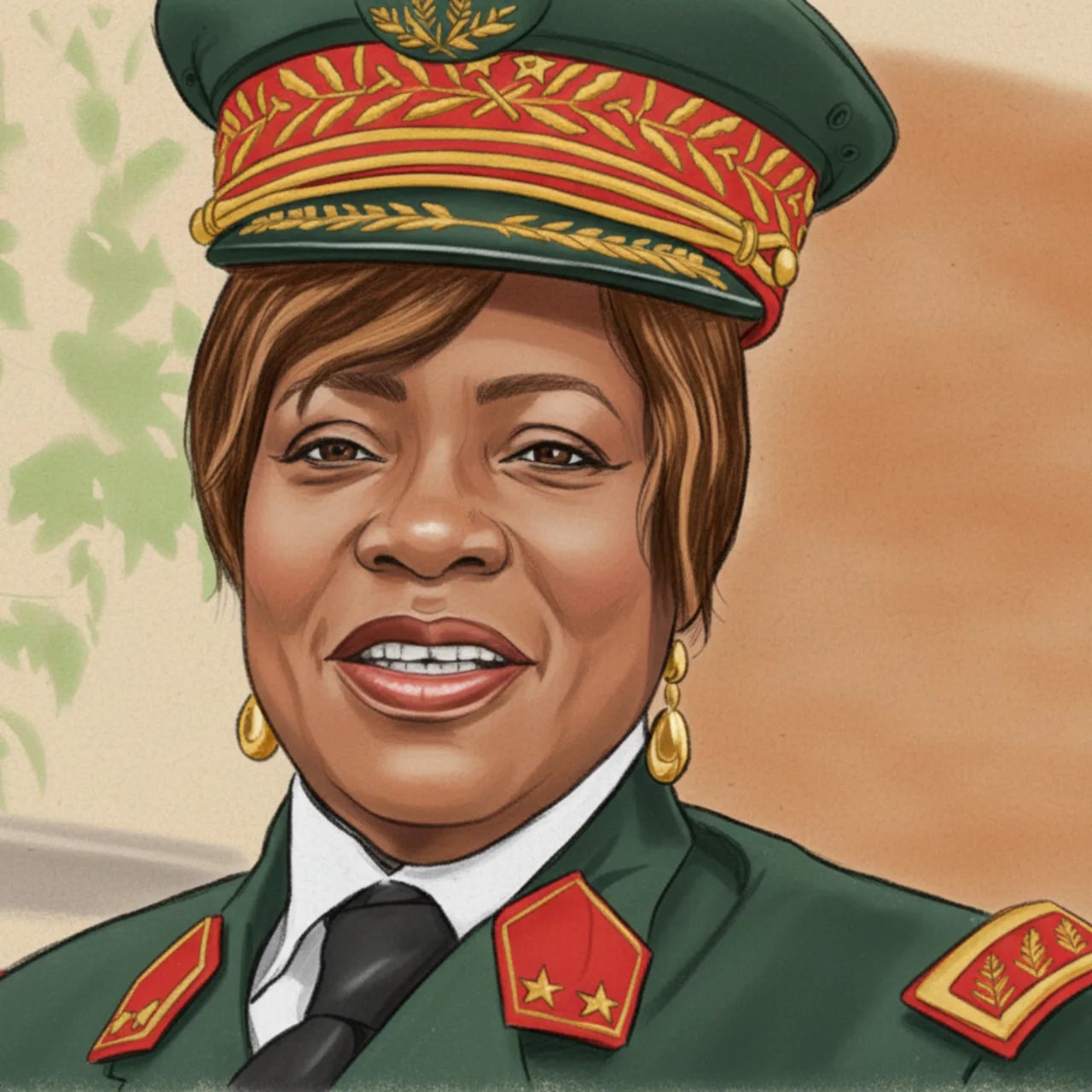Portrait of Akissi Kouamé (1955–2022) – memorial page