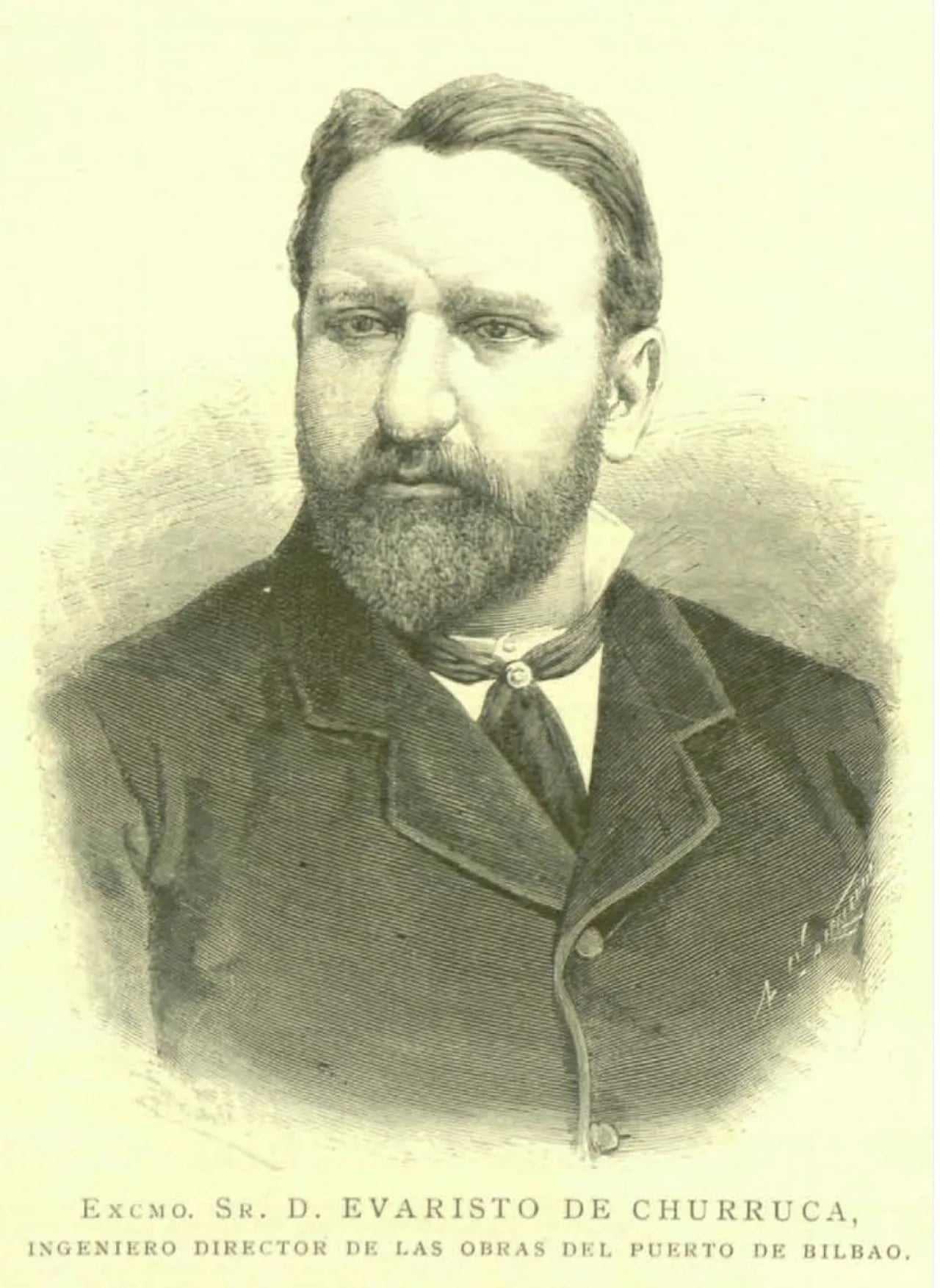 Portrait of Evaristo de Churruca y Brunet (1841–1917) – memorial page