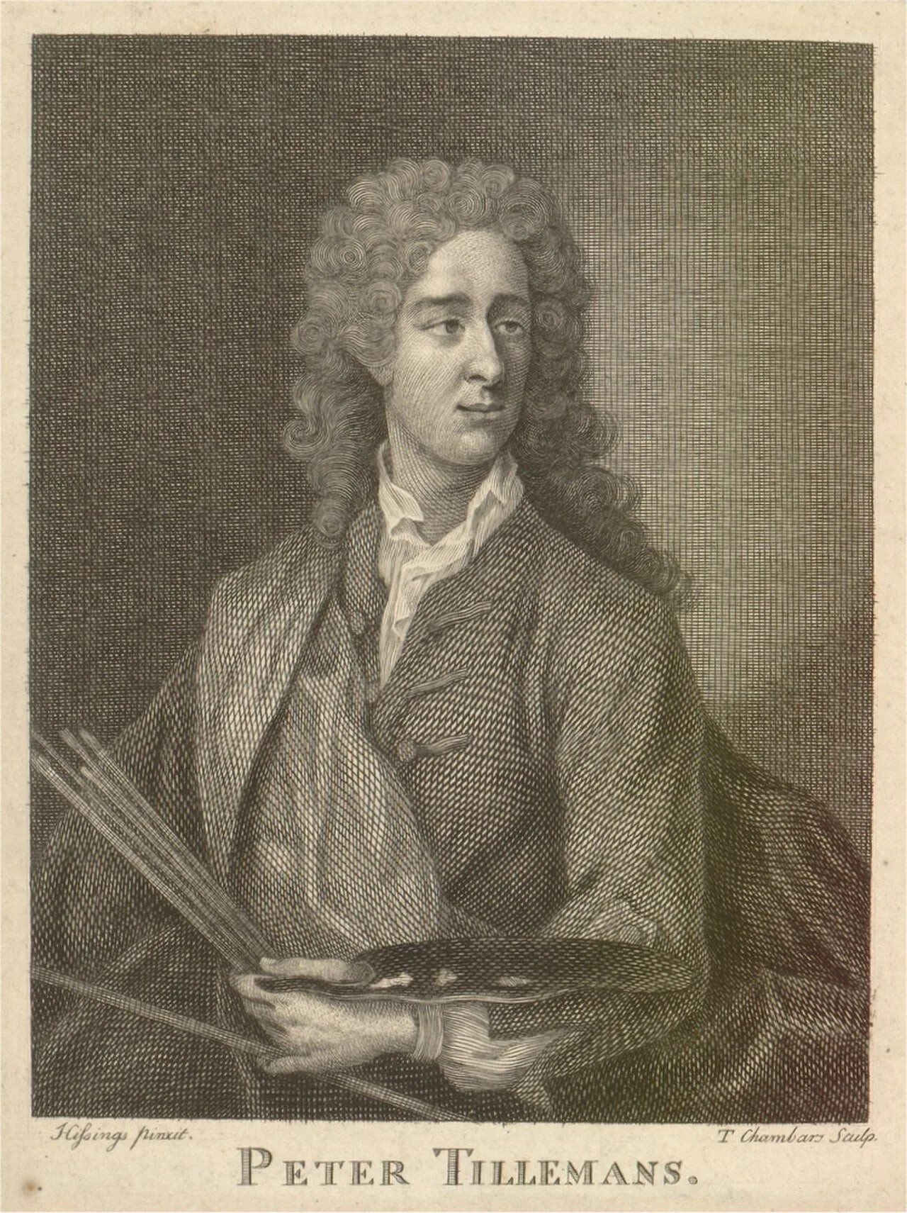 Portrait of Peter Tillemans (1684–1734) – memorial page