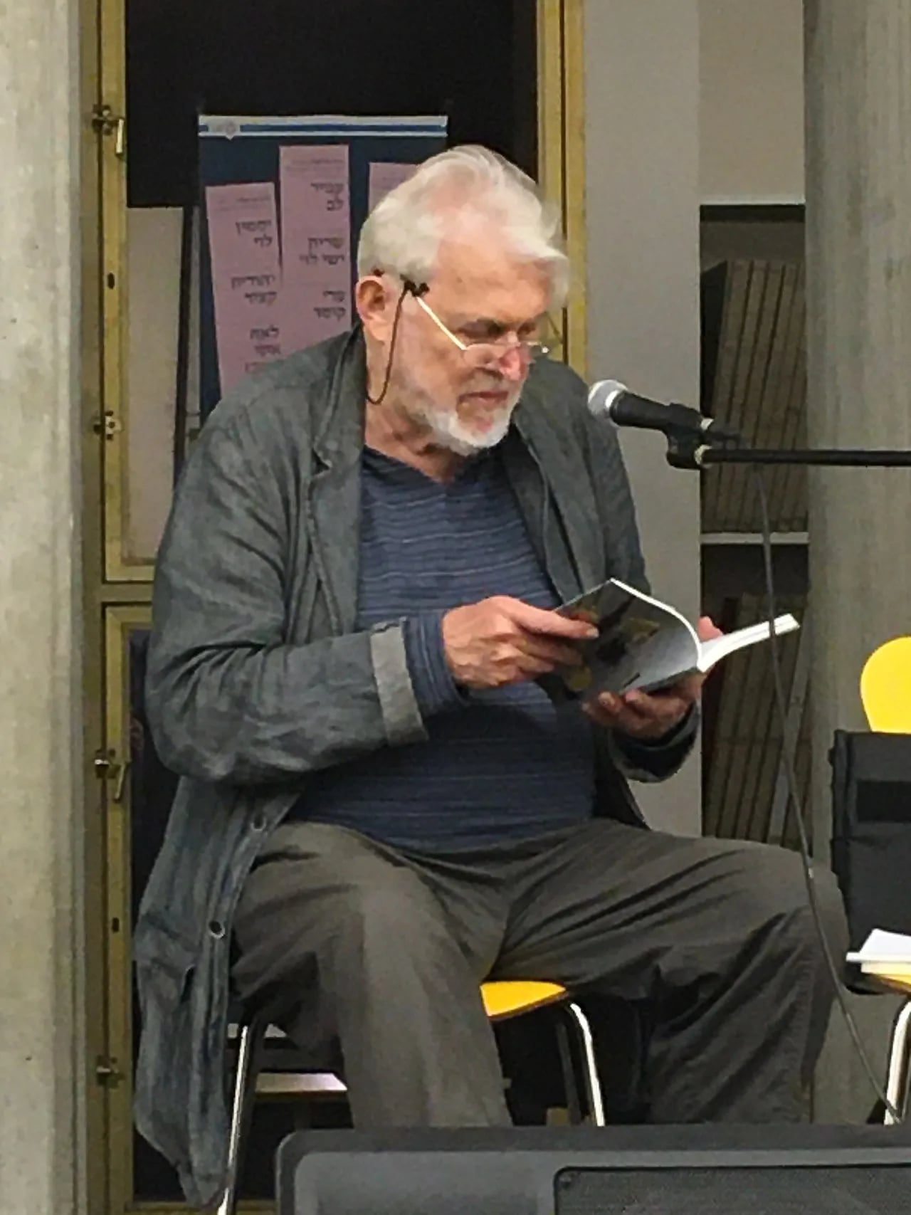 Porträt von Meir Wieseltier (1941–2023) – Gedenkseite