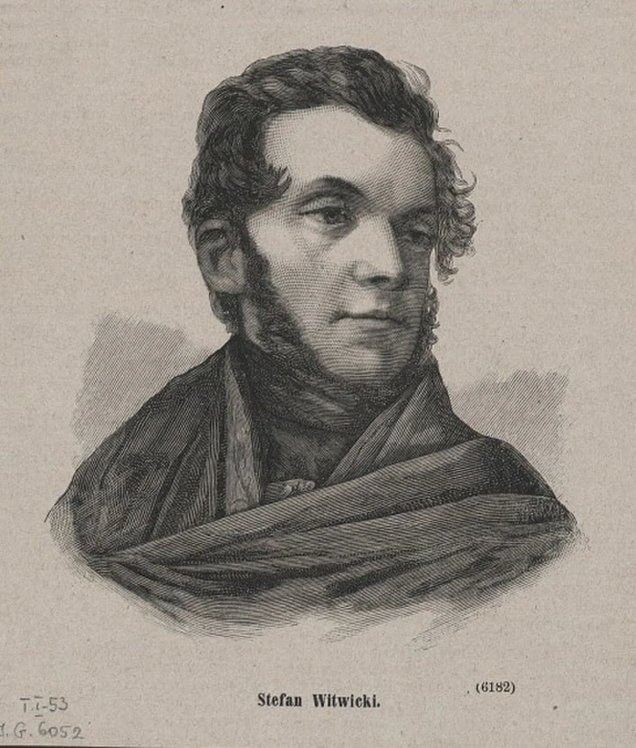 Portrait of Stefan Witwicki (1801–1847) – memorial page