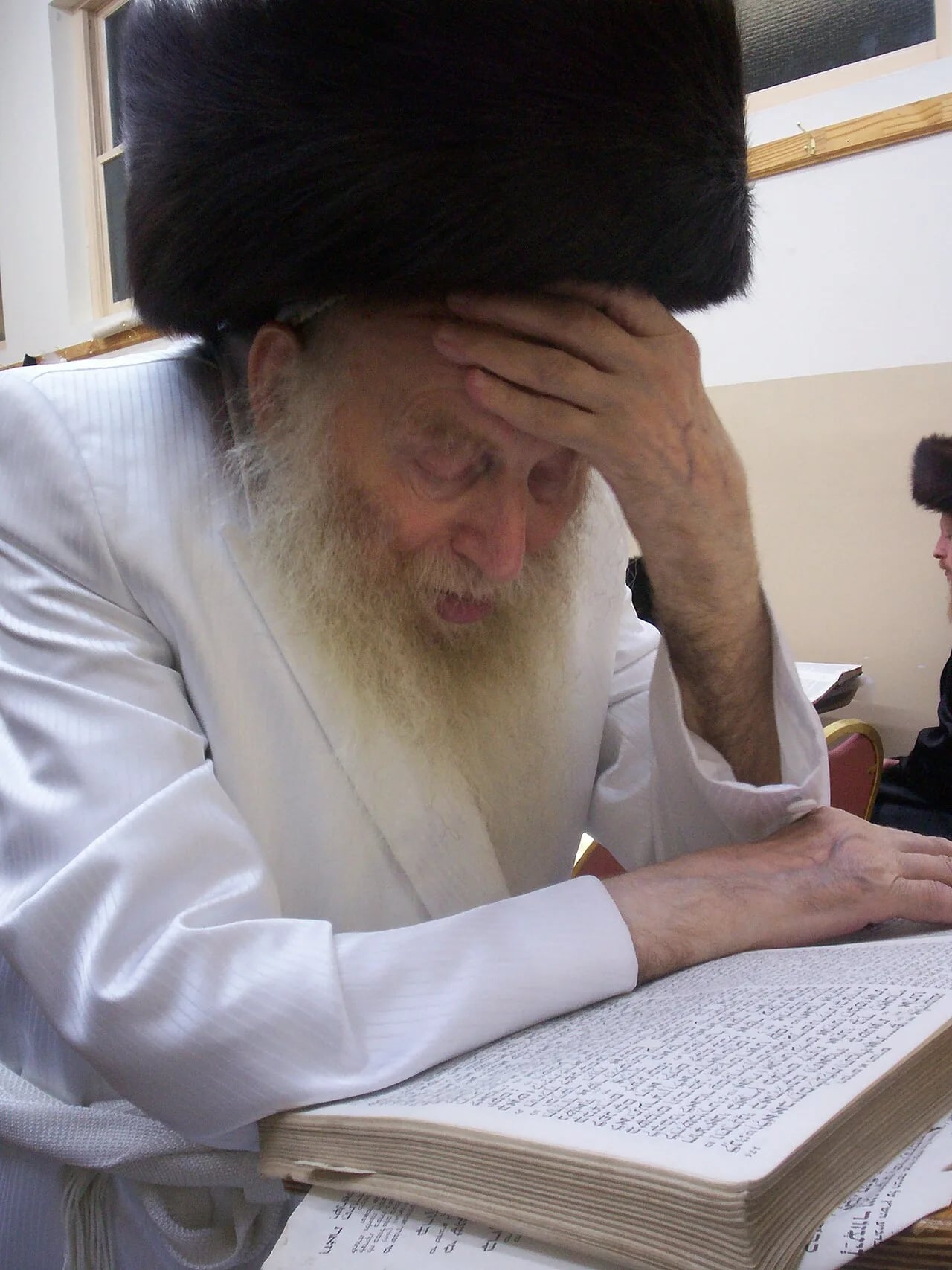 Portrait of Naftali Tzvi Labin of Ziditshov (1916–2009) – memorial page