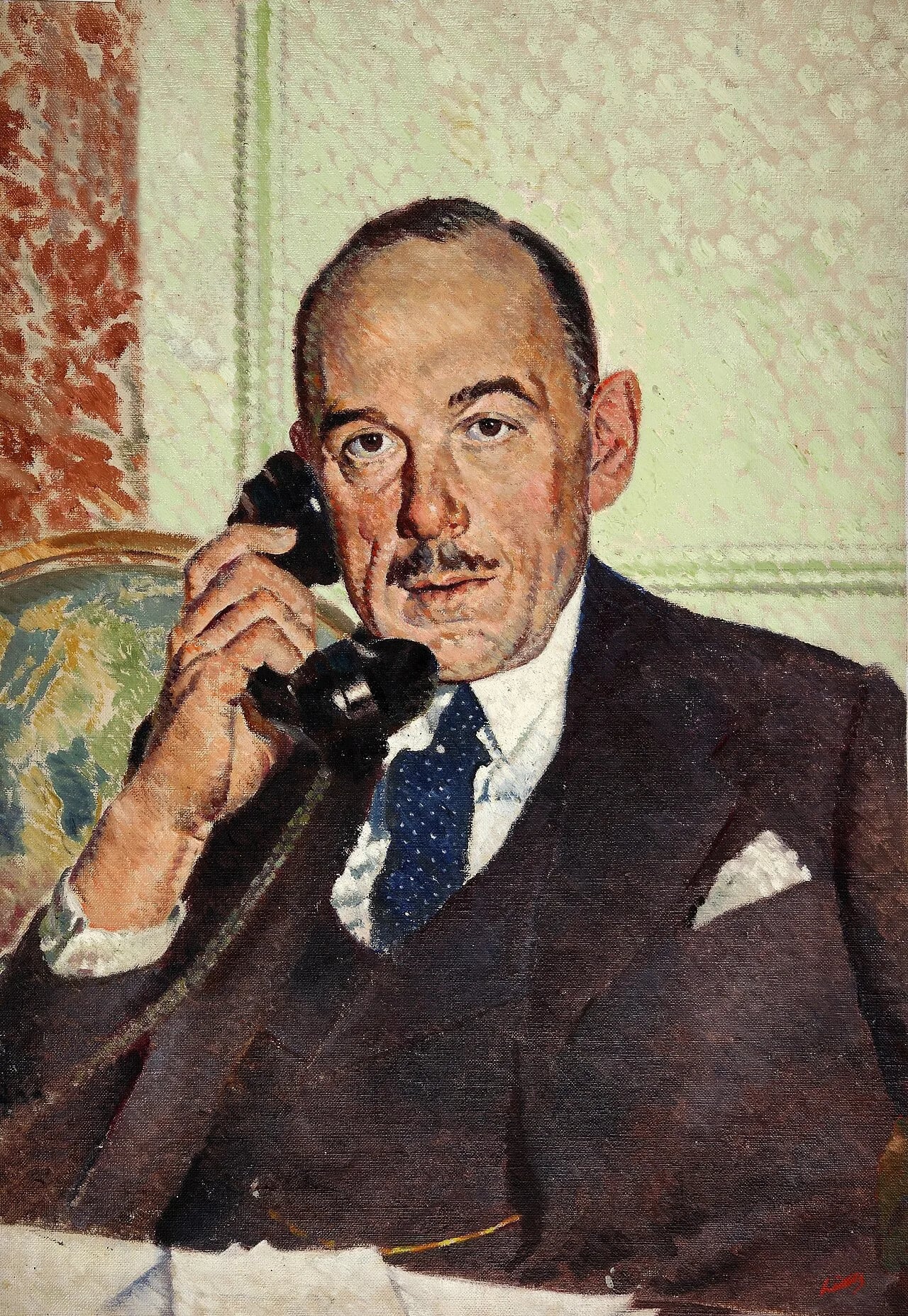 Porträt von Oliver Lyttelton, 1. Viscount Chandos (1893–1972) – Gedenkseite