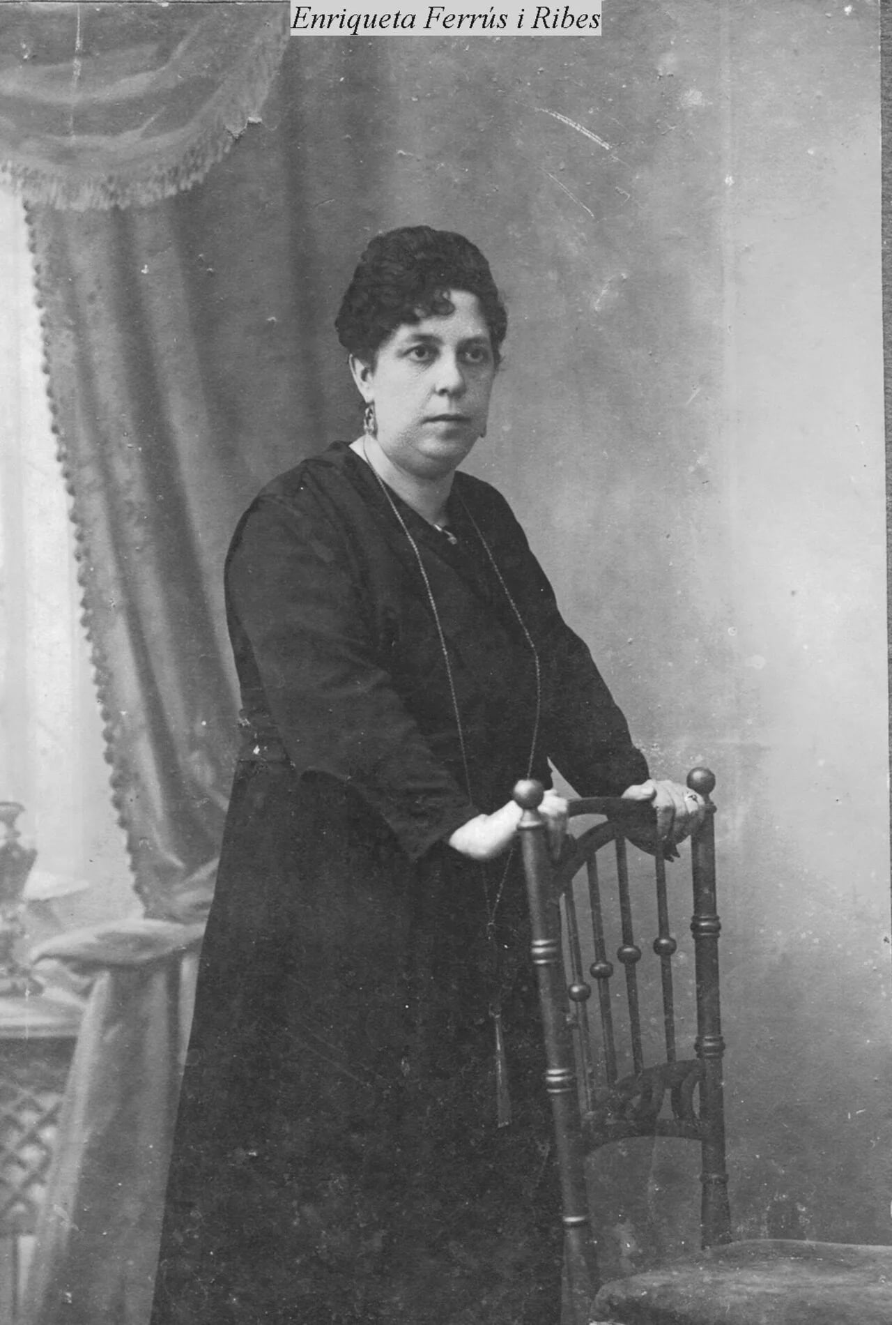Porträt von Enriqueta Ferrús i Ribes (1868–1922) – Gedenkseite