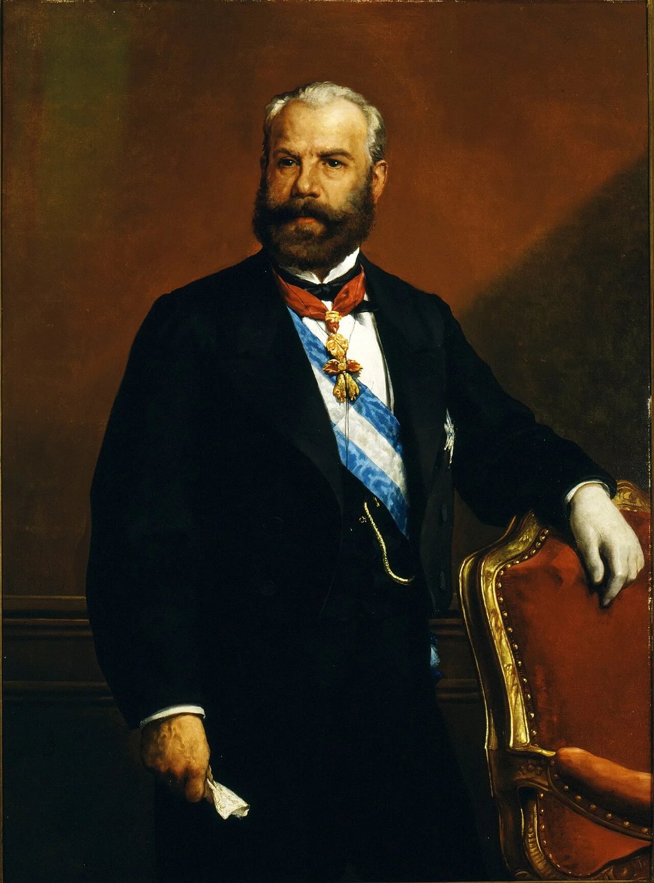 Porträt von Antonio de los Ríos y Rosas (1812–1873) – Gedenkseite