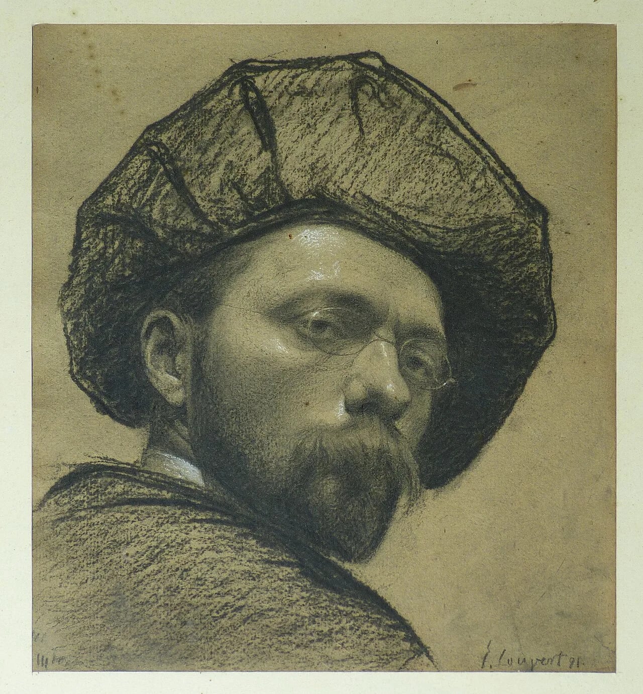 Porträt von Étienne Couvert (1856–1933) – Gedenkseite