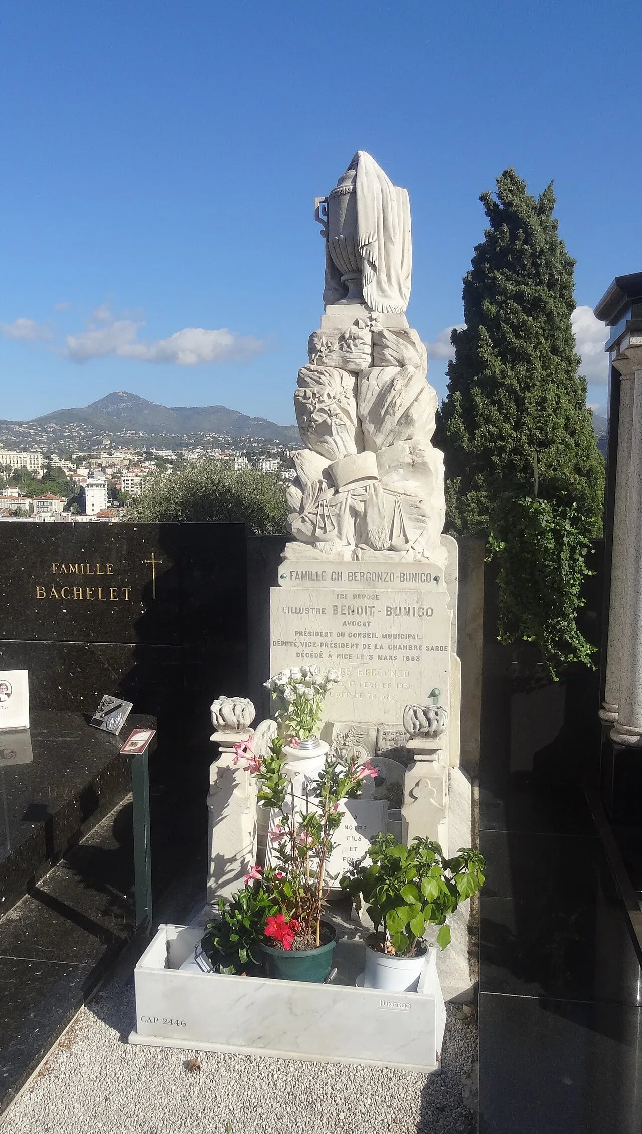Portrait of Benedetto Bunico (1801–1863) – memorial page