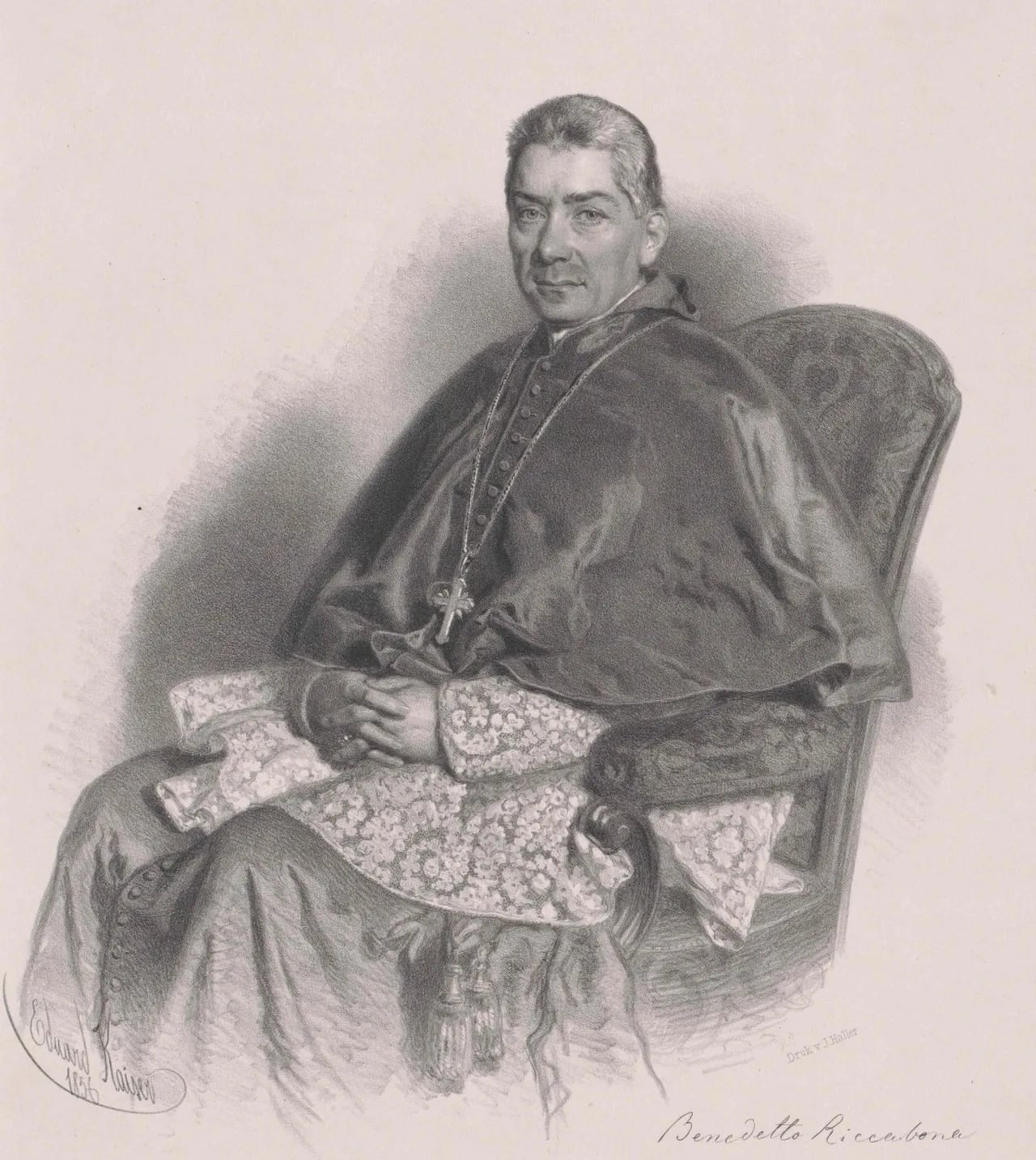 Portrait of Benedetto Riccabona de Reinchenfels (1807–1879) – memorial page
