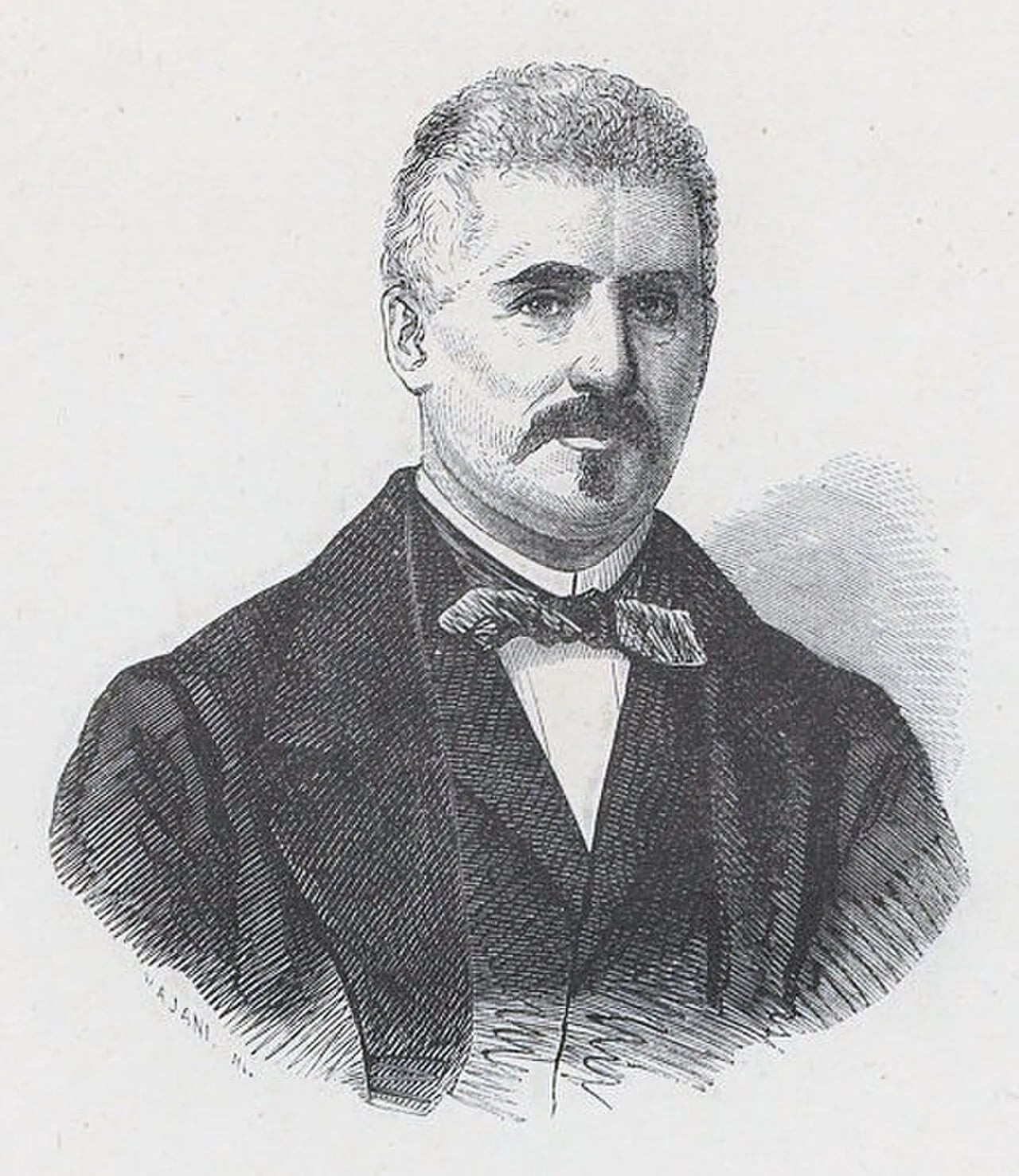 Portrait of Beniamino Caso (1824–1883) – memorial page