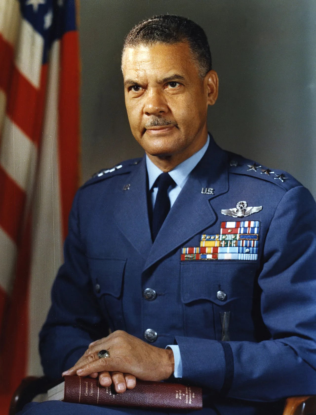 Portrait of Benjamin O. Davis Jr. (1912–2002) – memorial page