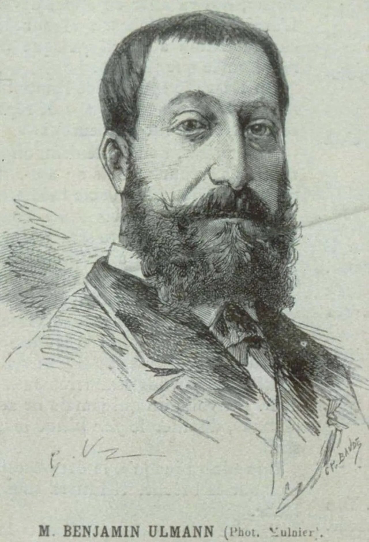 Portrait of Benjamin Ulmann (1829–1884) – memorial page