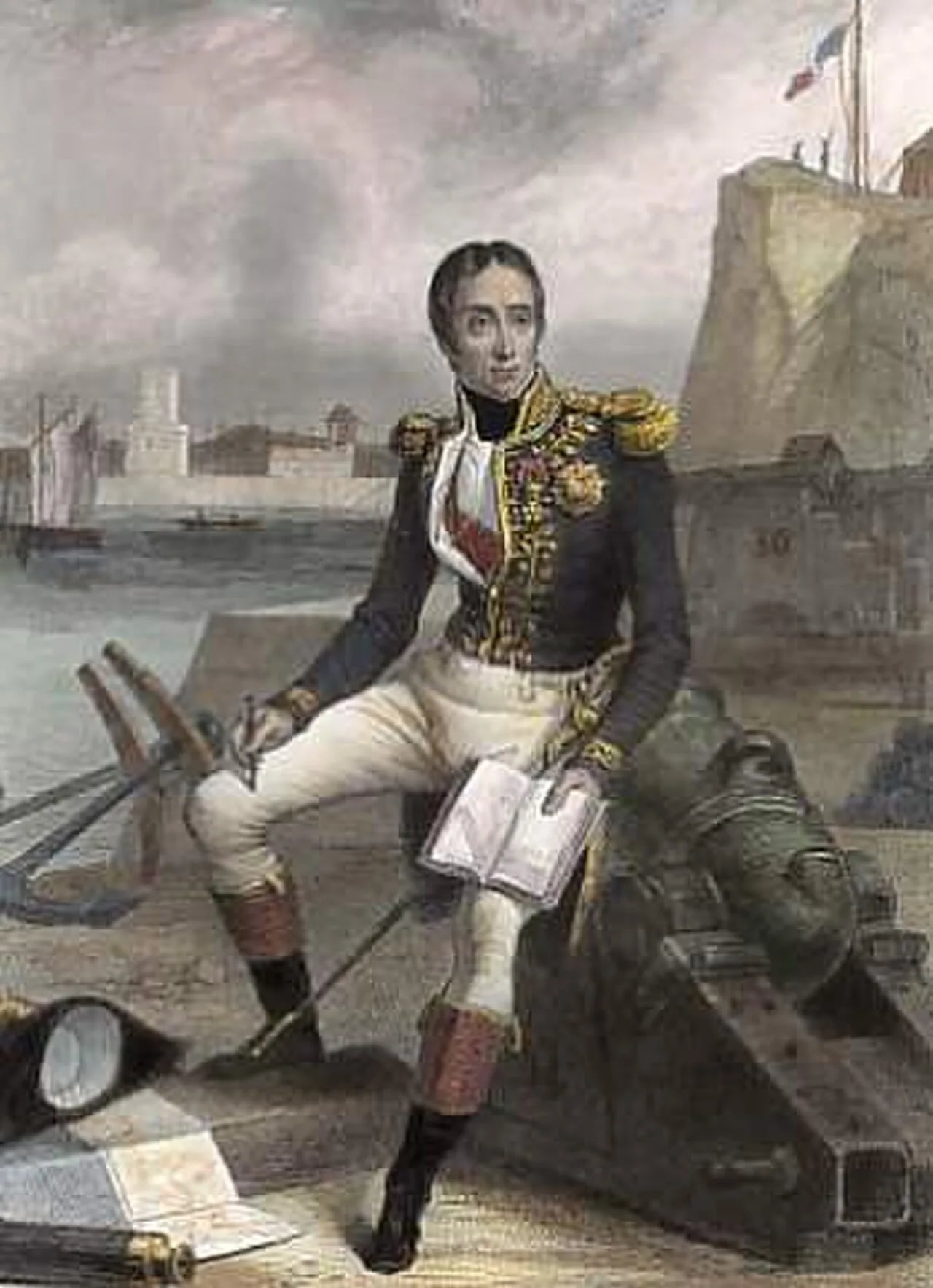 Porträt von Étienne Eustache Bruix (1759–1805) – Gedenkseite