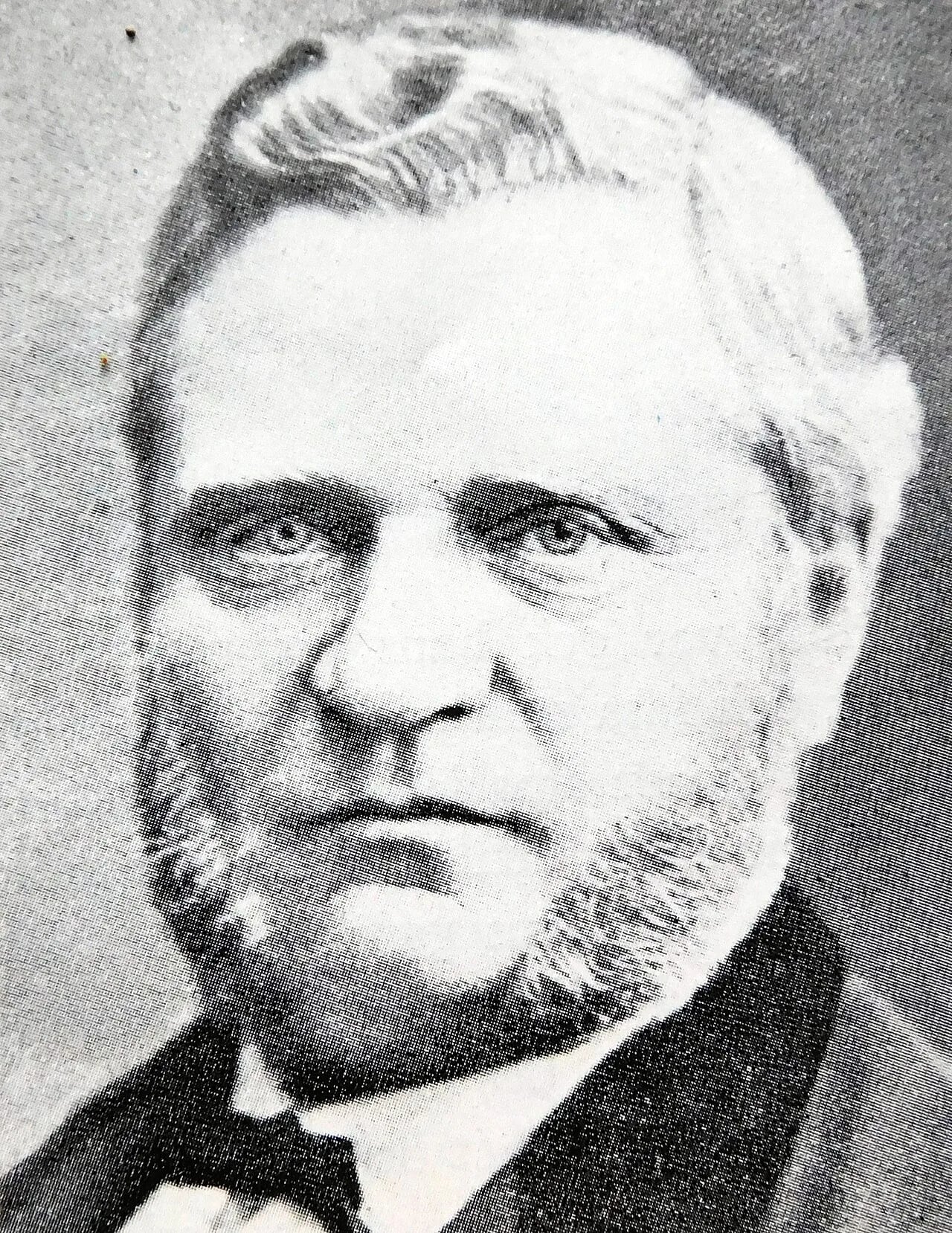 Porträt von Erik Jan Hammarberg (1824–1881) – Gedenkseite