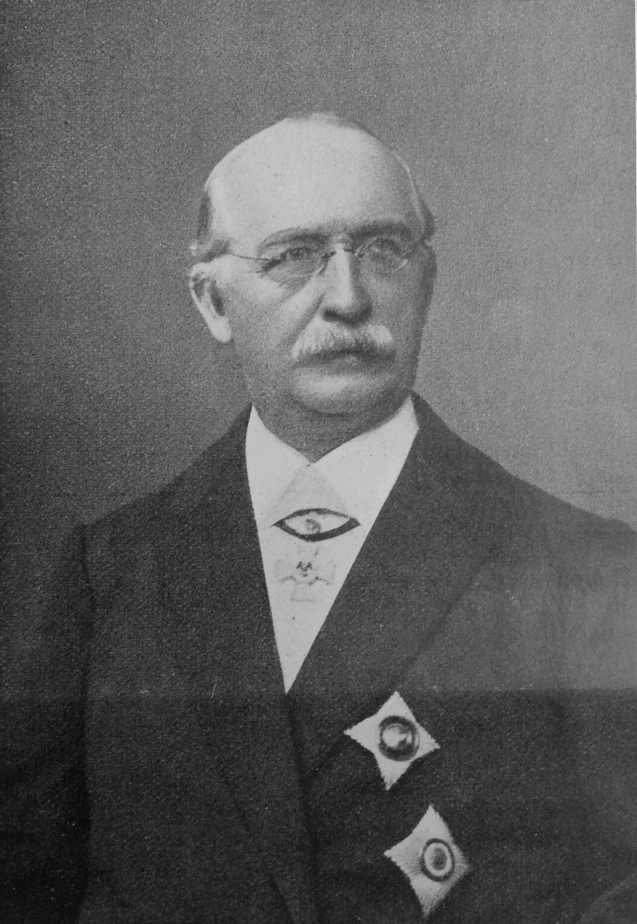 Porträt von August Kind (1824–1904) – Gedenkseite