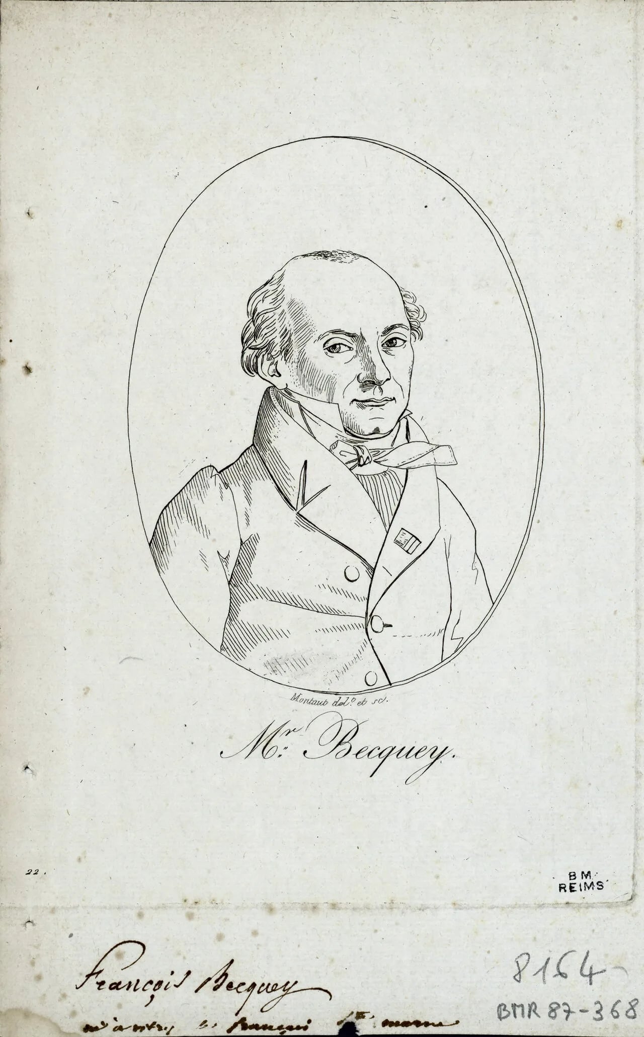 Portrait of François Becquey (1759–1834) – memorial page