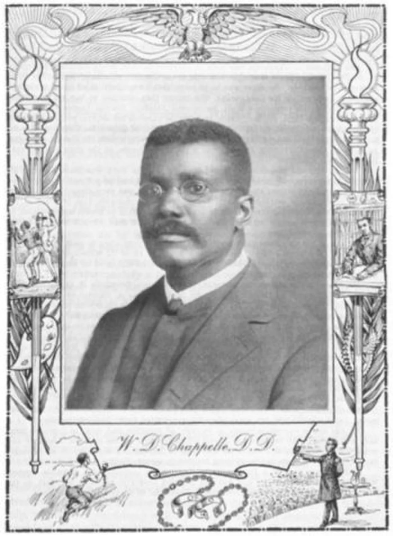 Portrait of William D. Chappelle (1857–1925) – memorial page