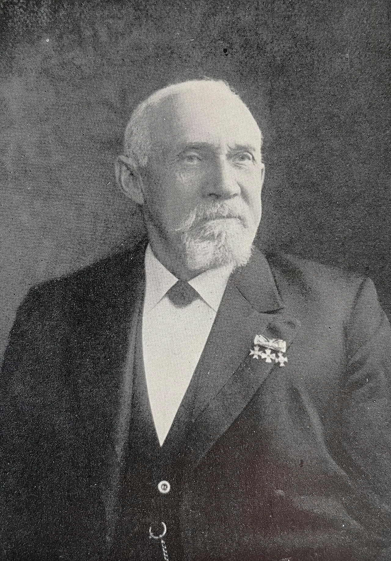 Porträt von Peter Jensen (1856–1941) – Gedenkseite