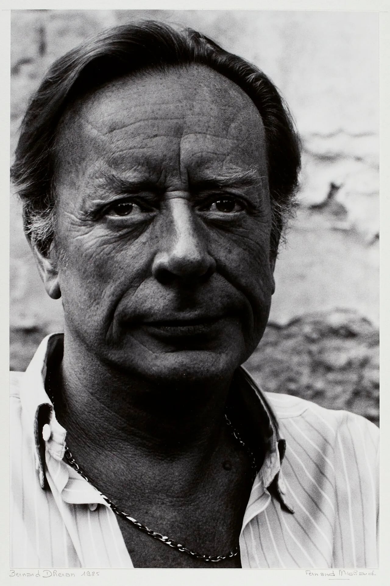 Portrait of Bernard Dhéran (1926–2013) – memorial page