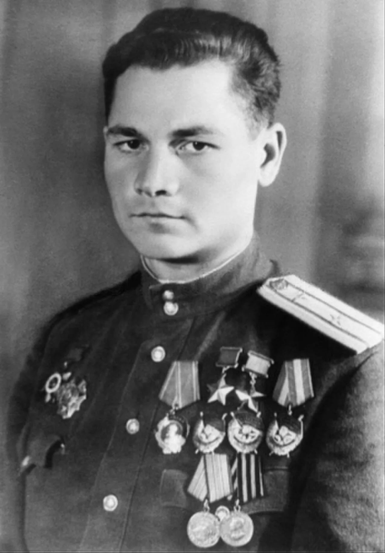 Porträt von Grigory Sivkov (1921–2009) – Gedenkseite