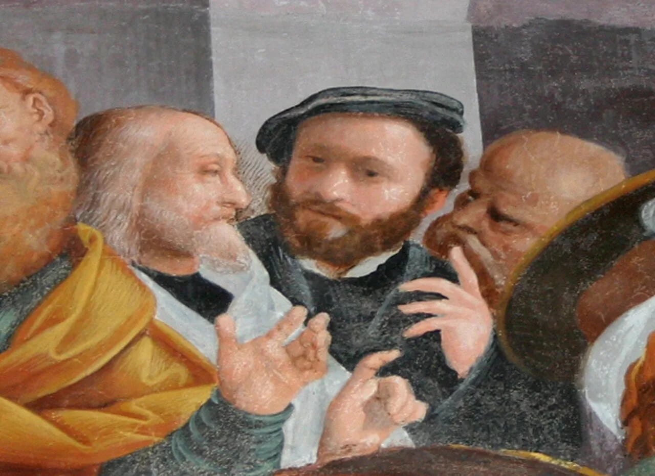 Porträt von Bernardino Lanino (1512–1583) – Gedenkseite