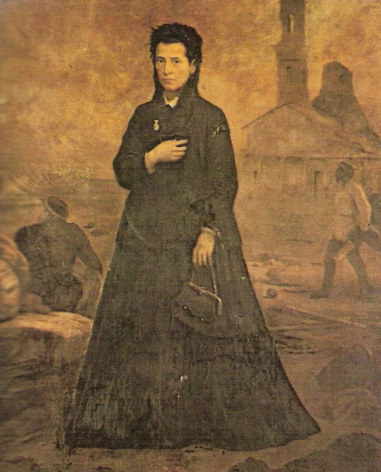 Porträt von Ana Néri (1814–1880) – Gedenkseite