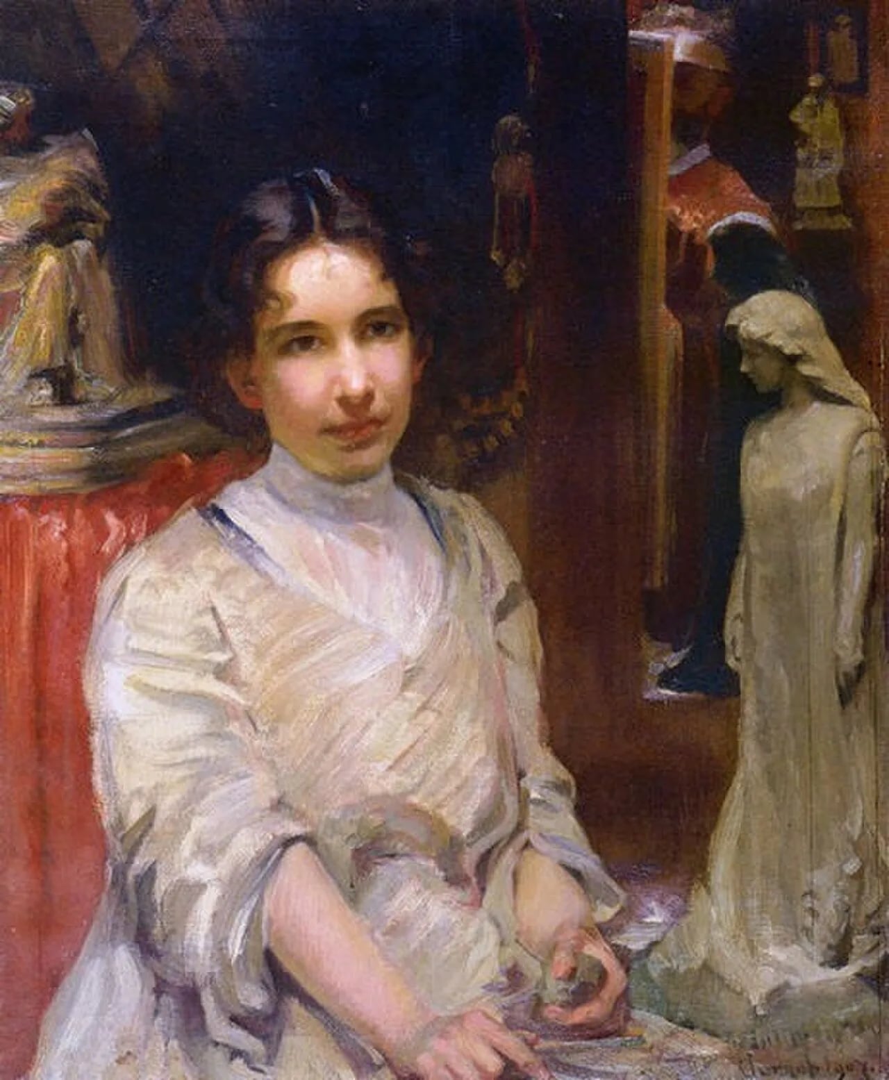 Porträt von Bessie Potter Vonnoh (1872–1955) – Gedenkseite