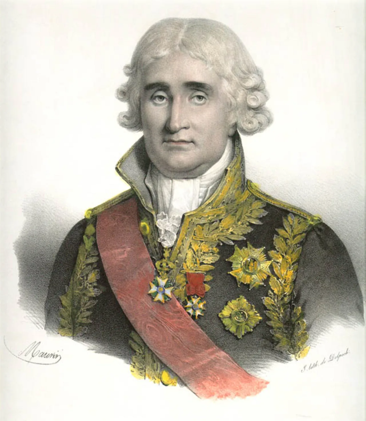 Porträt von Jean-Jacques Régis de Cambacérès (1753–1824) – Gedenkseite
