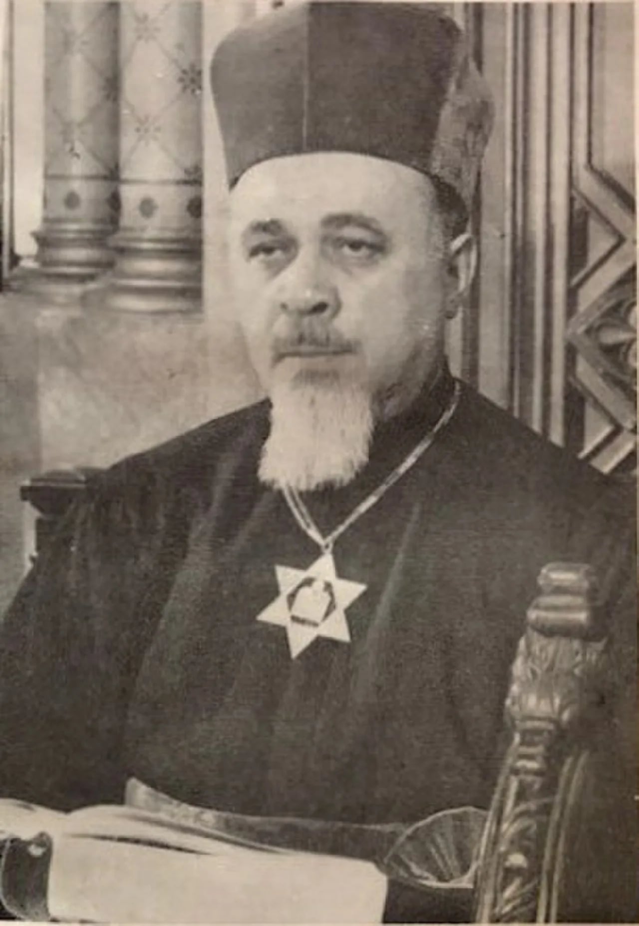 Portrait of Moses Rosen (1912–1994) – memorial page