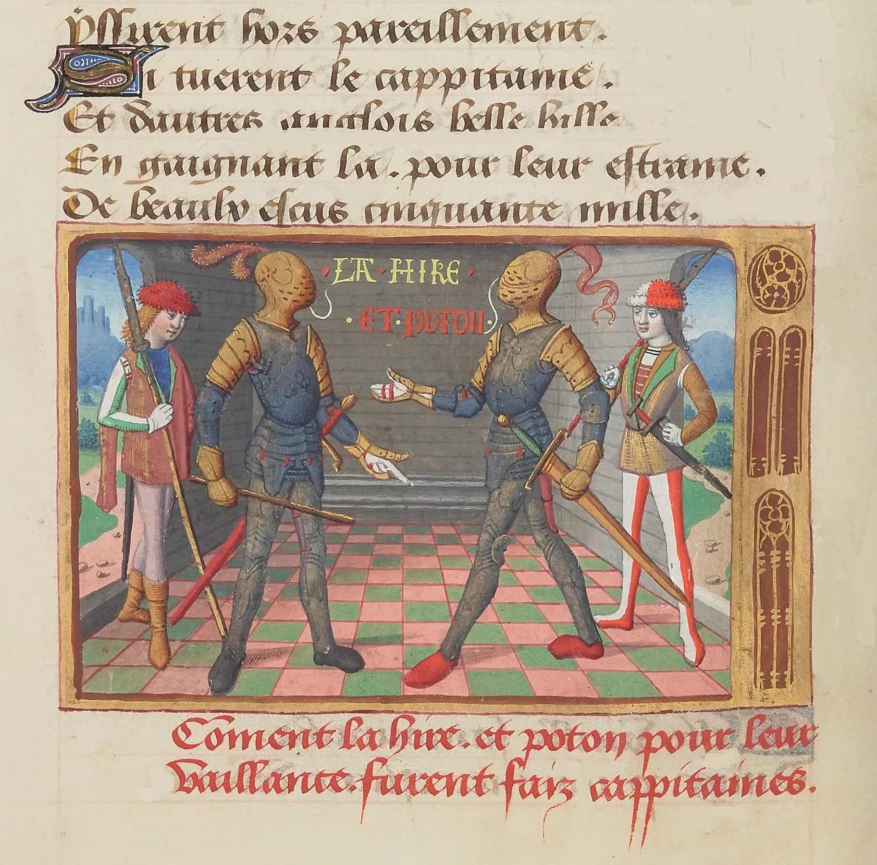 Porträt von Étienne de Vignolles (1390–1443) – Gedenkseite