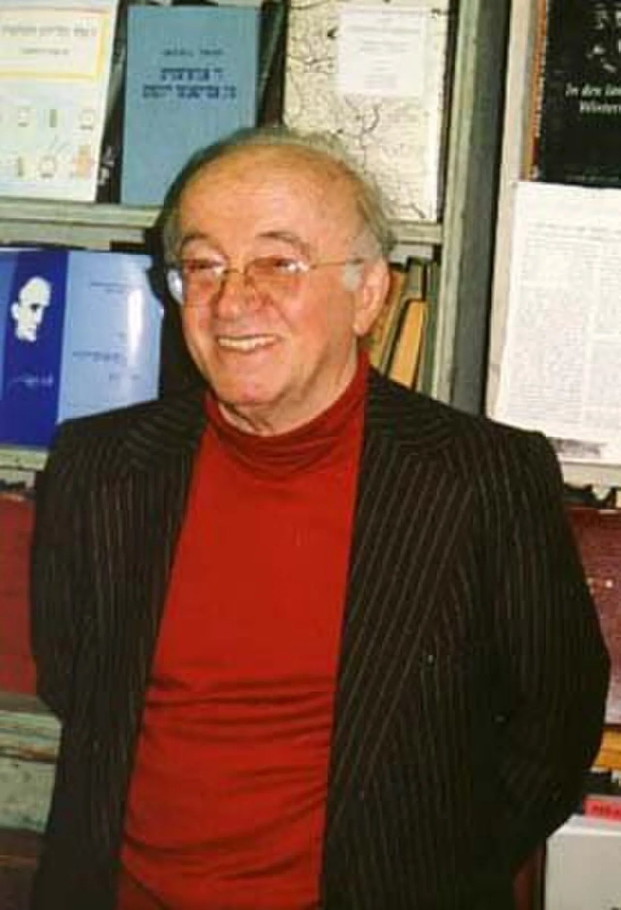 Portrait of Mordkhe Schaechter (1927–2007) – memorial page