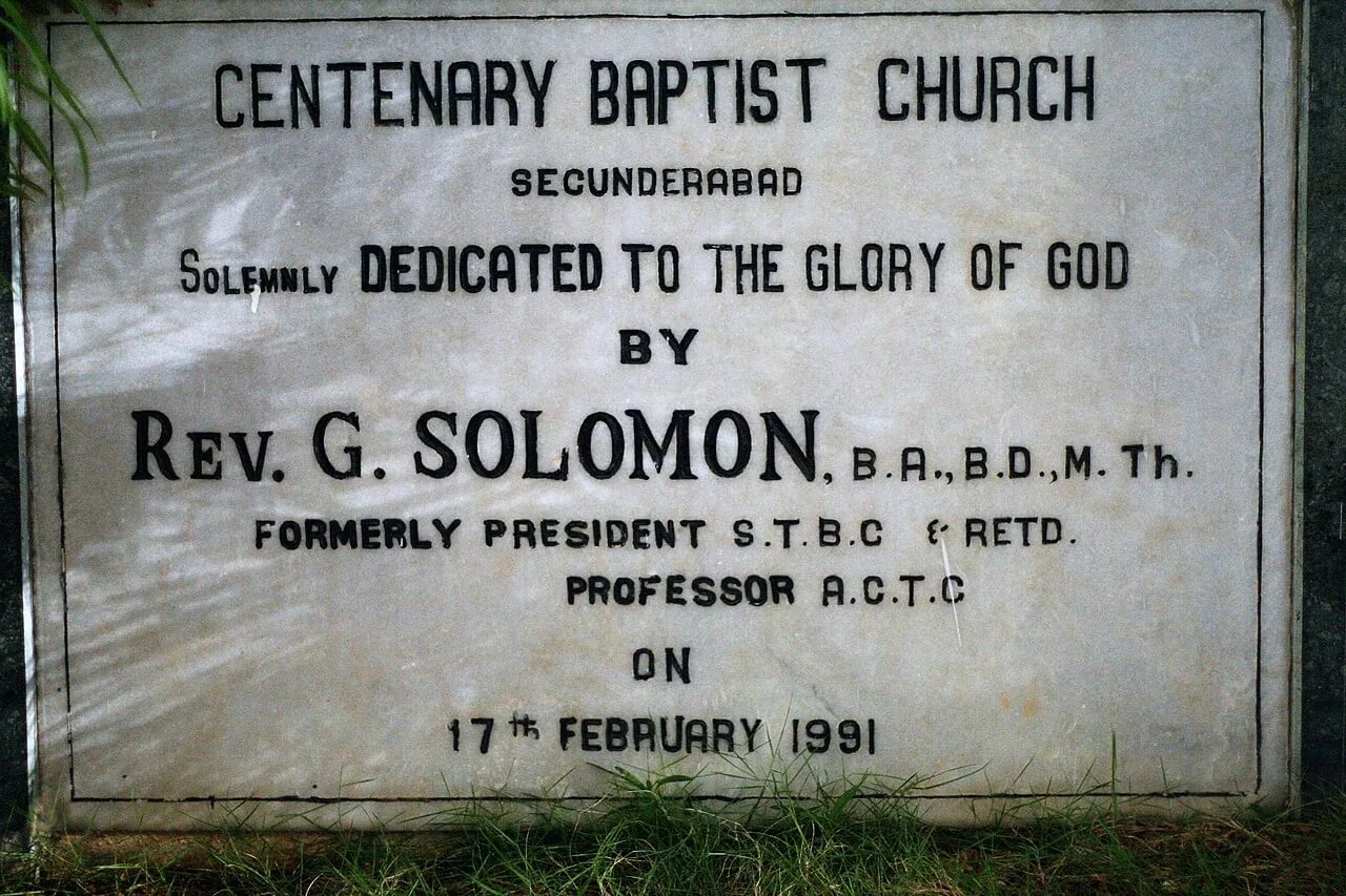 Porträt von Gaddala Solomon (1910–1993) – Gedenkseite