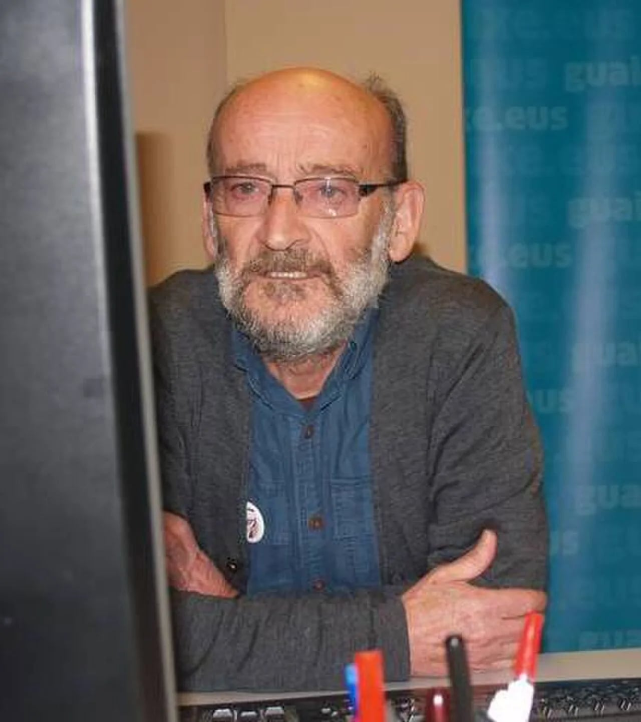 Portrait of Bixente Serrano Izko (1948–2020) – memorial page